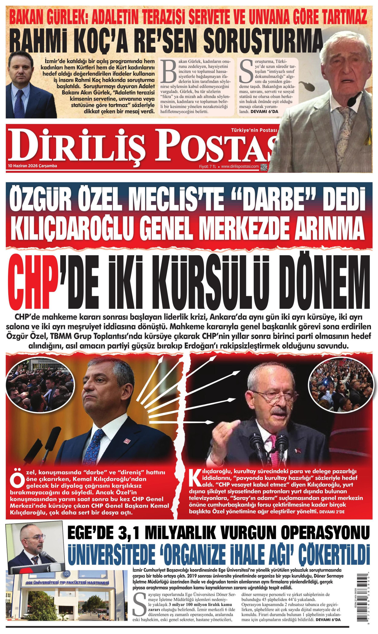 Di̇ri̇li̇ş postasi