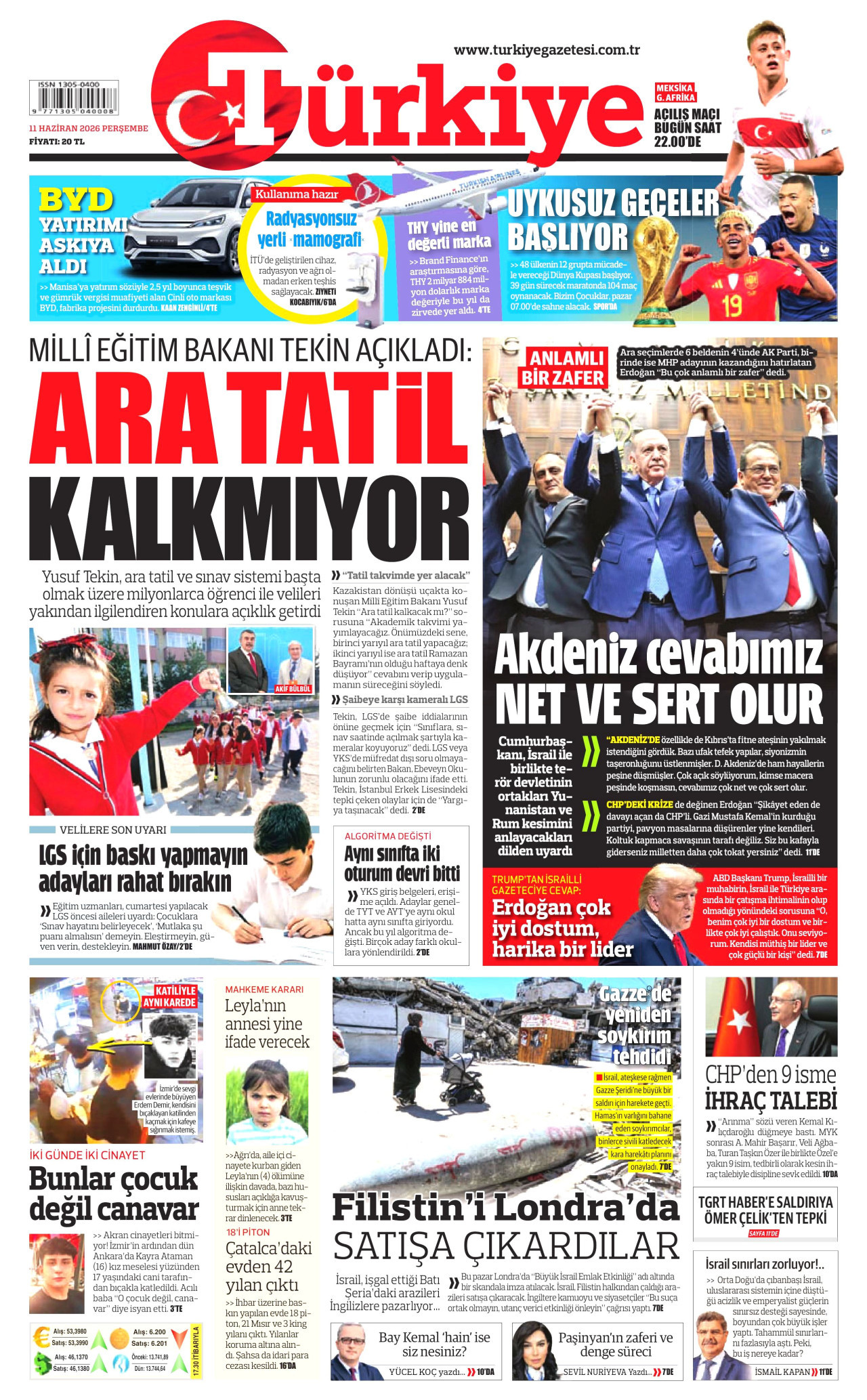 Türkiye Manşeti