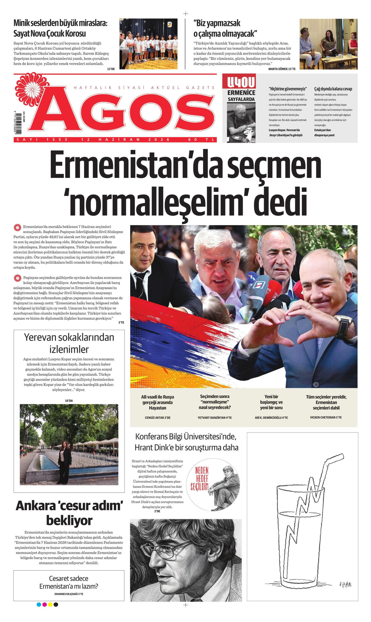 agos gazetesi