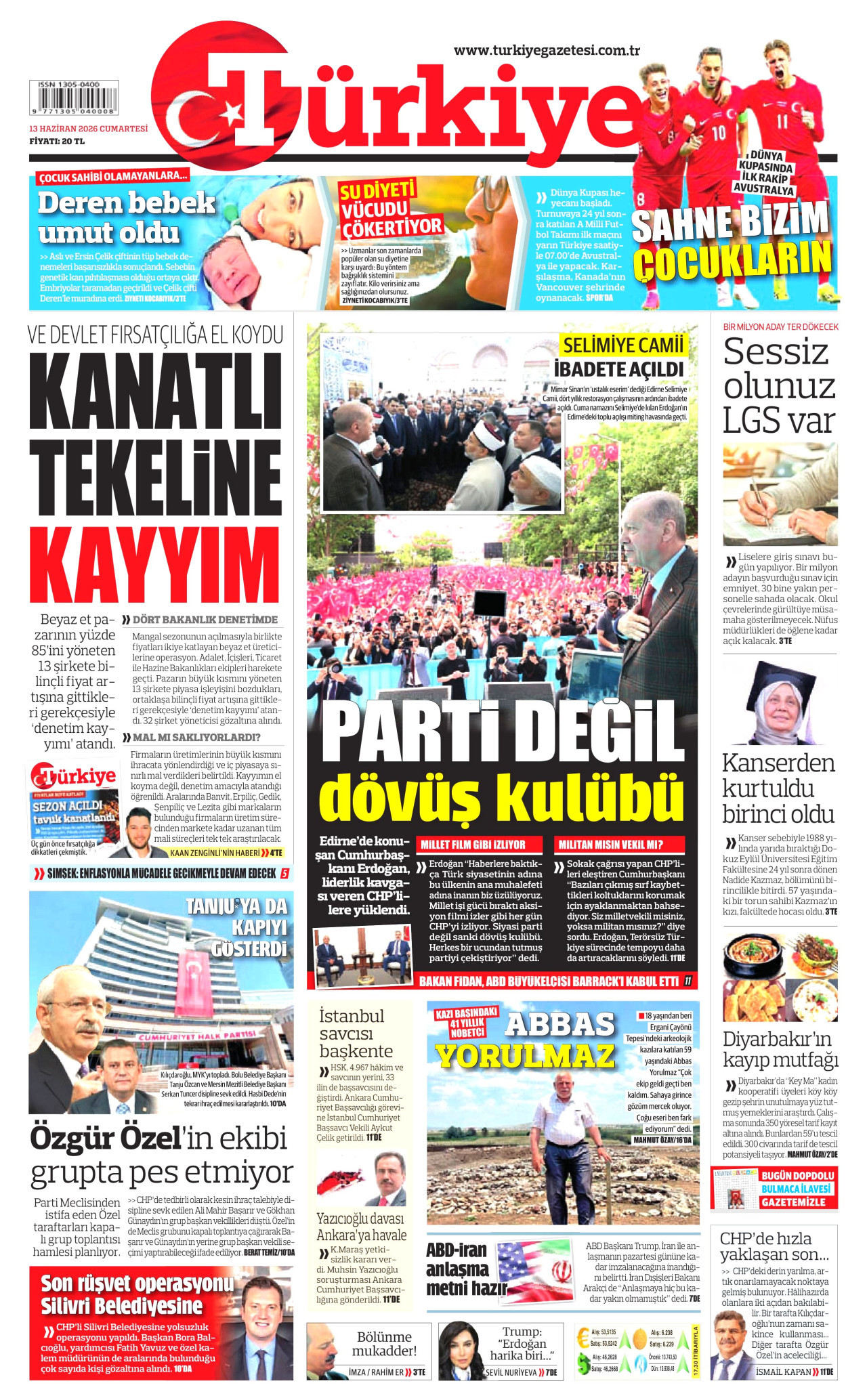 Türkiye Manşeti