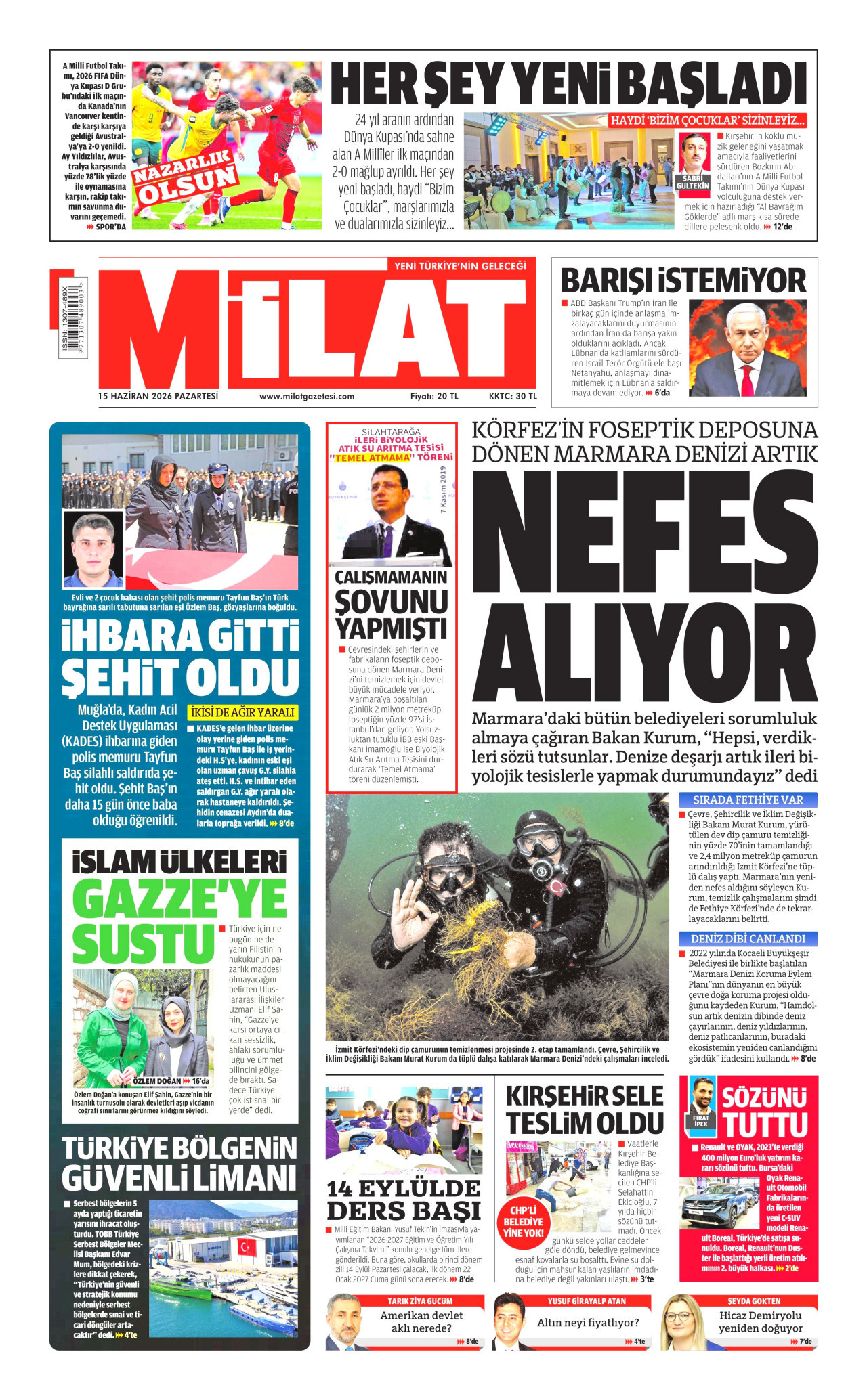 Milat Manşeti