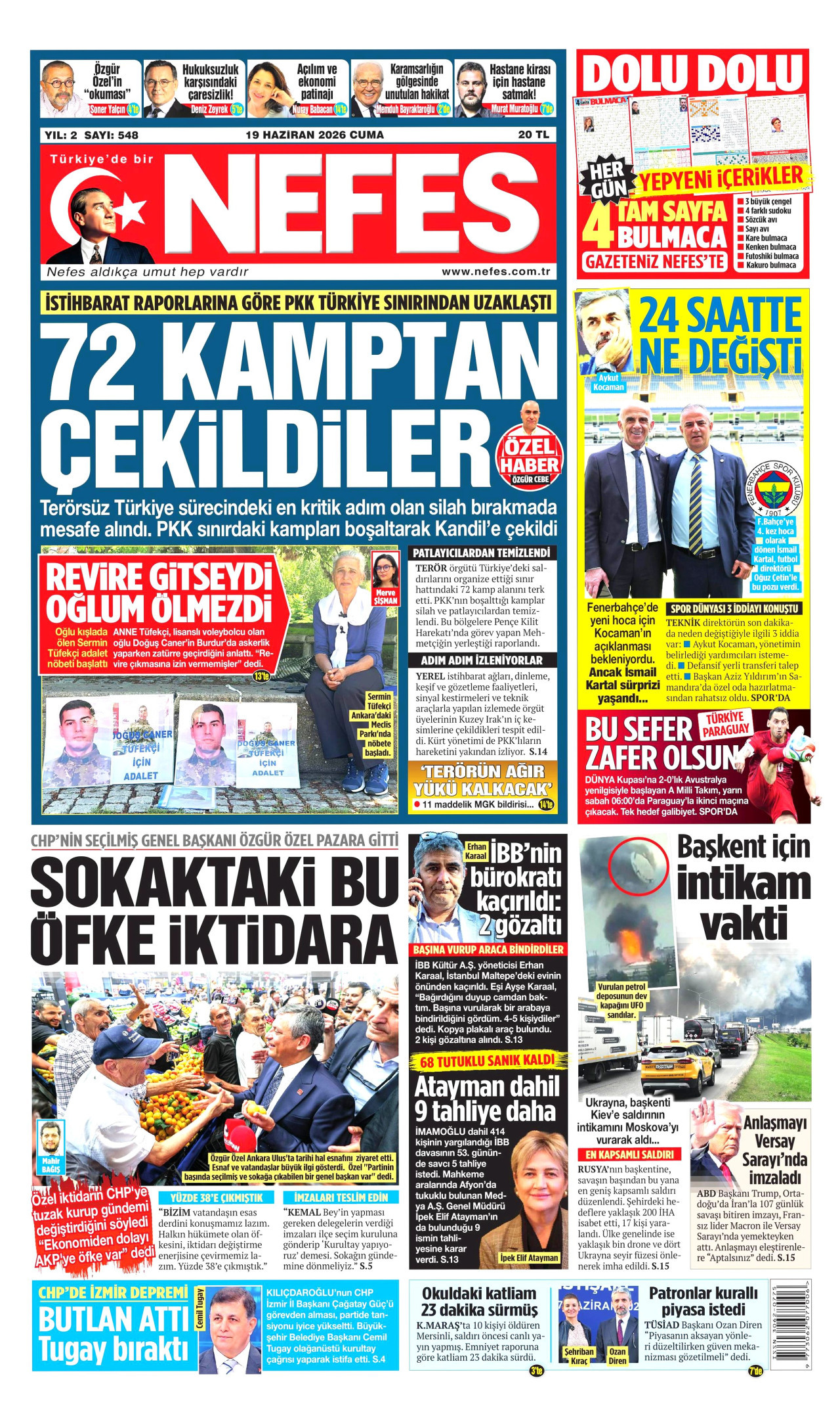 nefes gazetesi