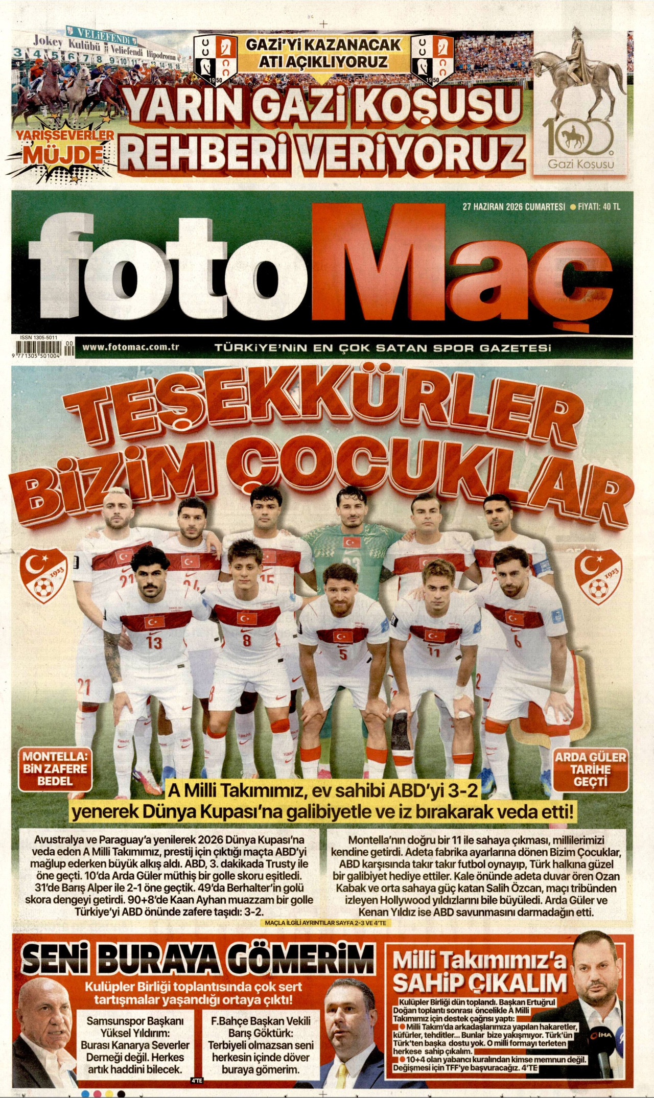 Fotomaç 1. sayfa