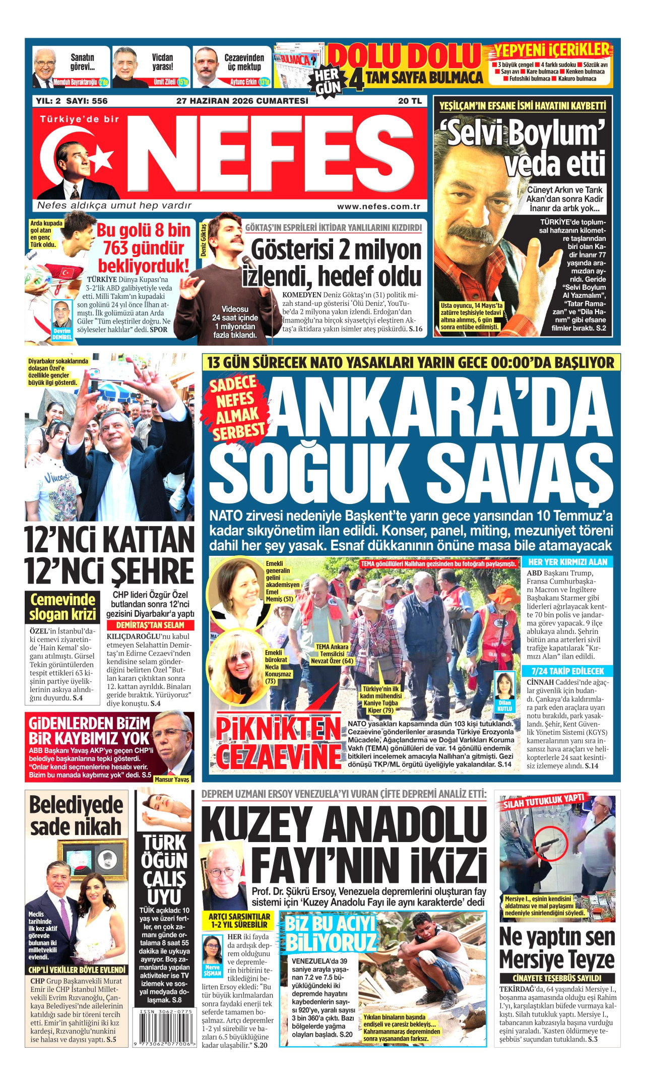 nefes gazetesi