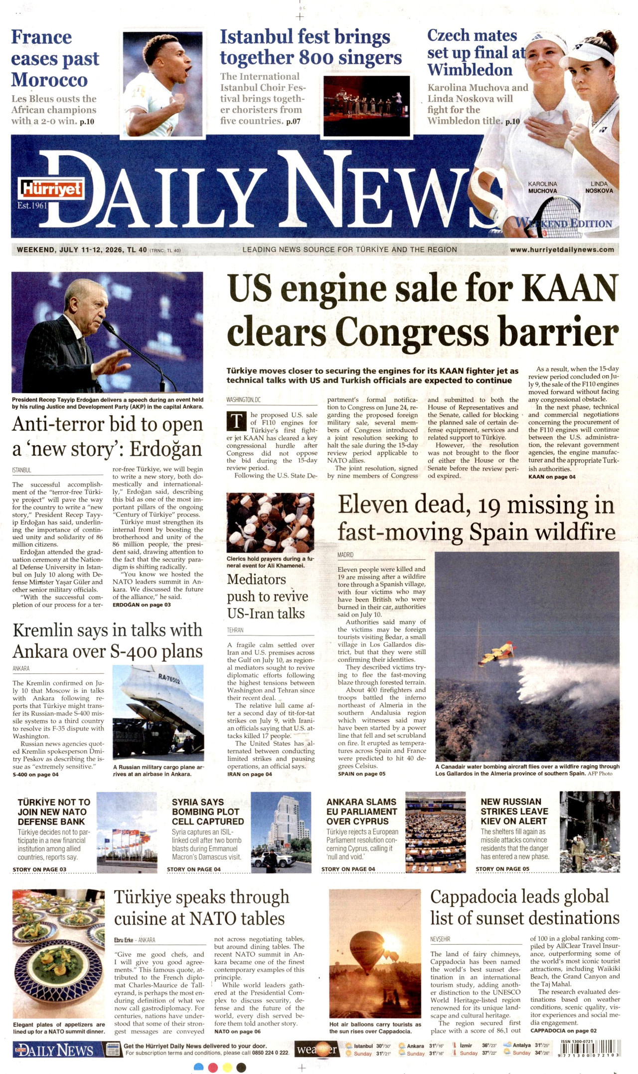 Hürriyet daily news