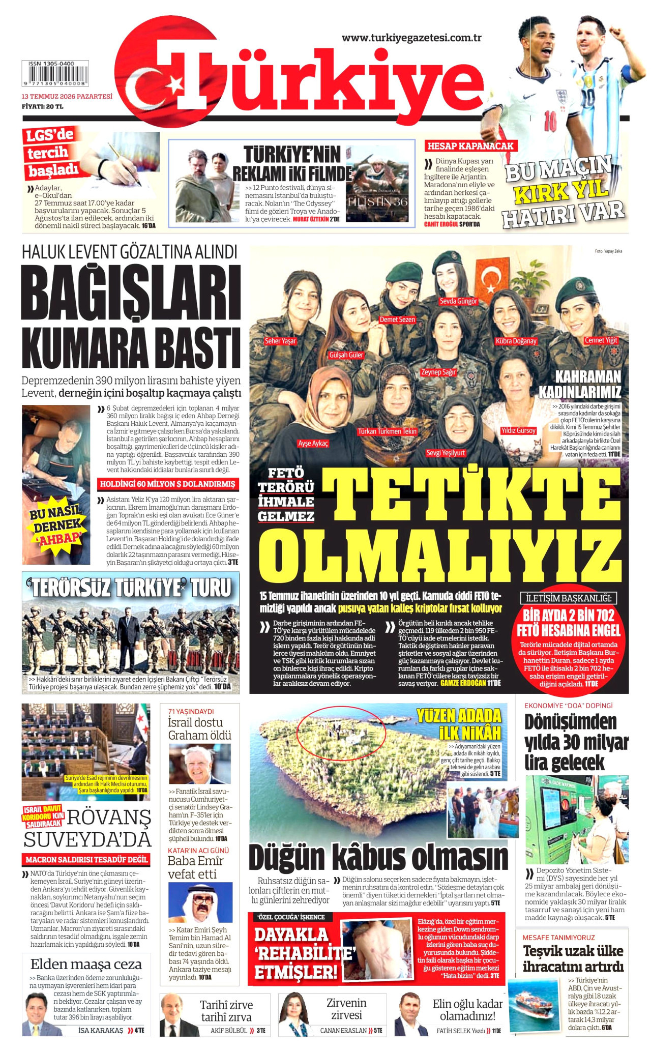Türkiye Manşeti