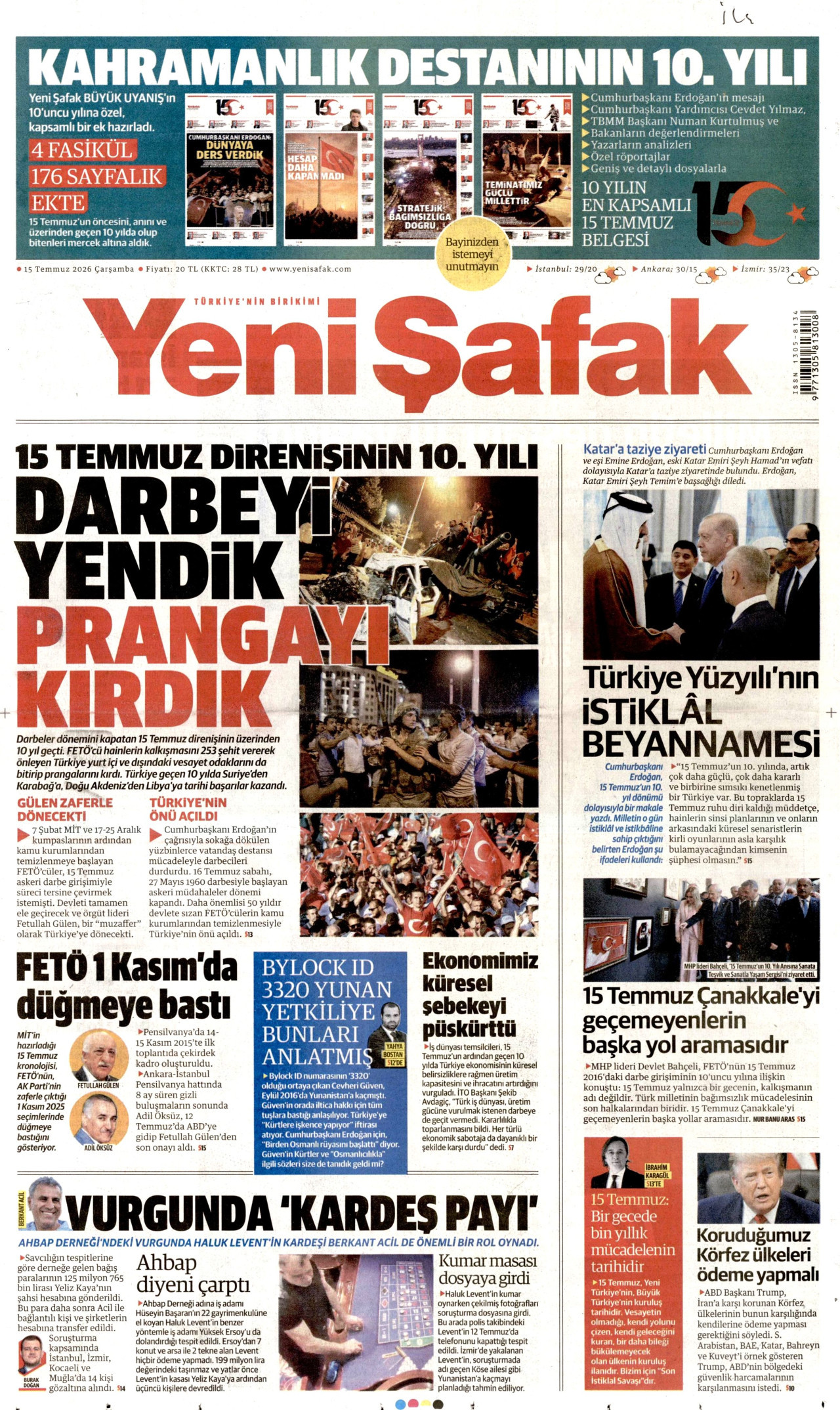 Yeni̇ şafak