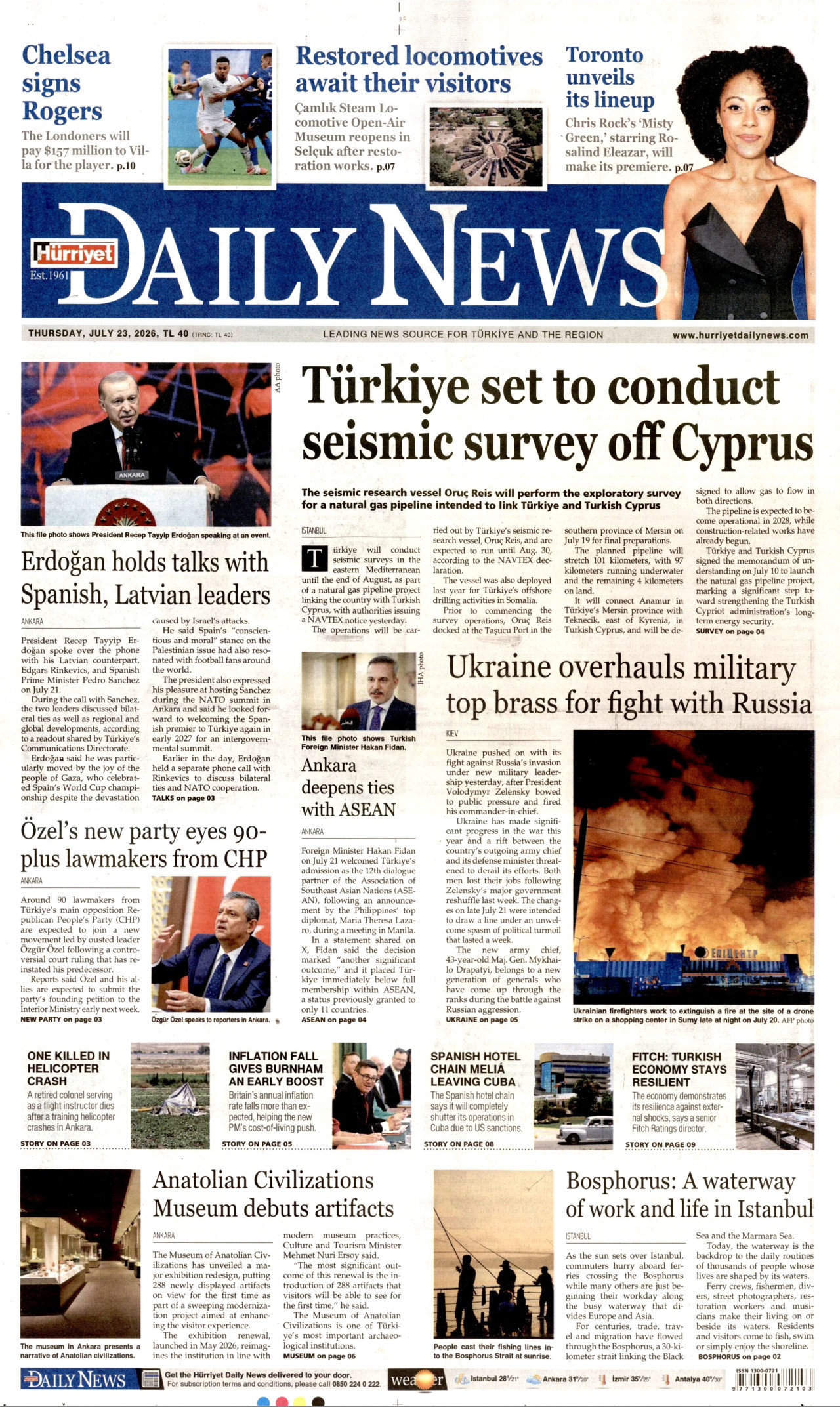 Hürriyet Manşeti