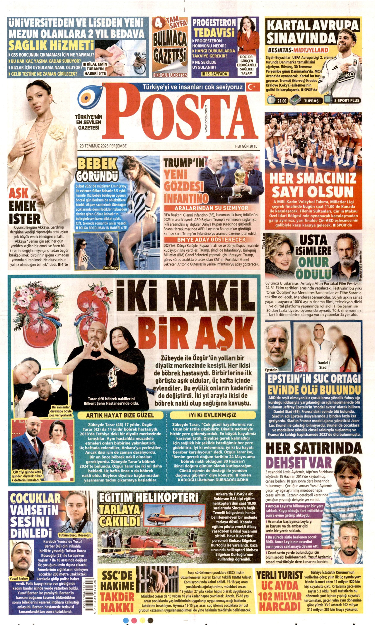 posta gazetesi