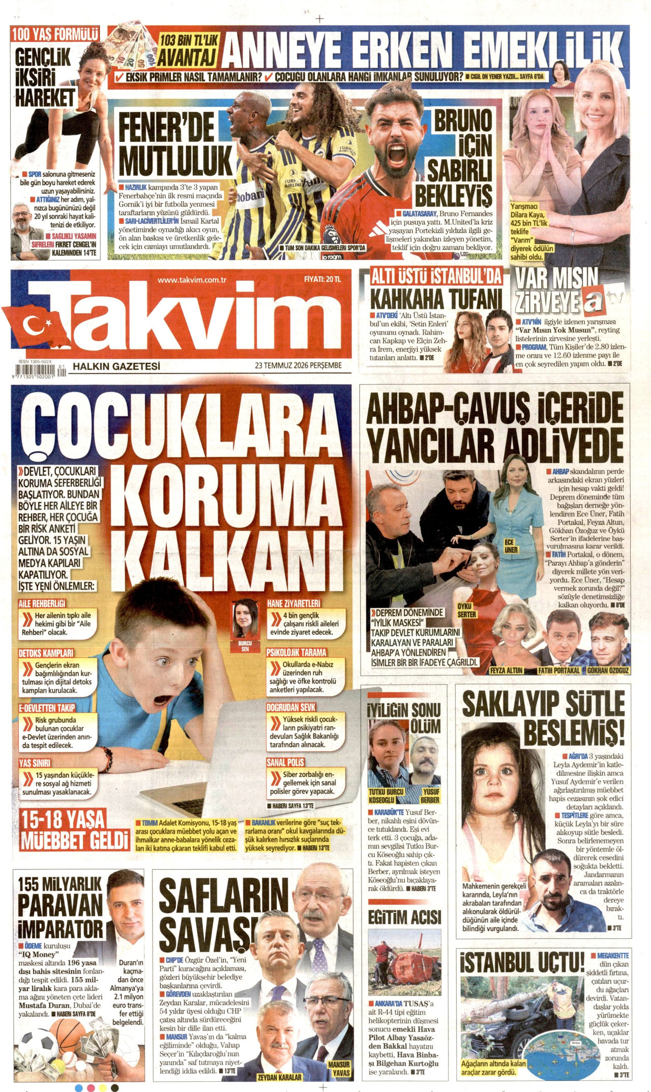 takvim gazetesi