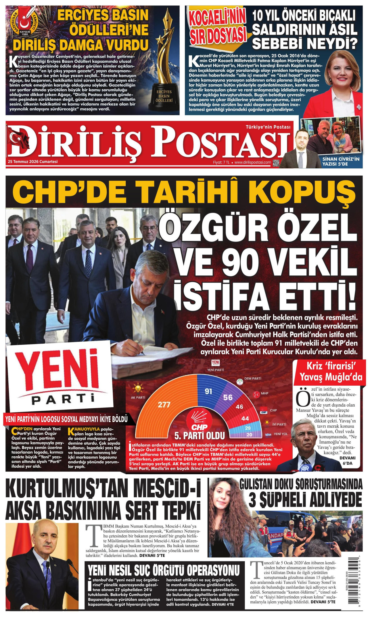 Di̇ri̇li̇ş postasi
