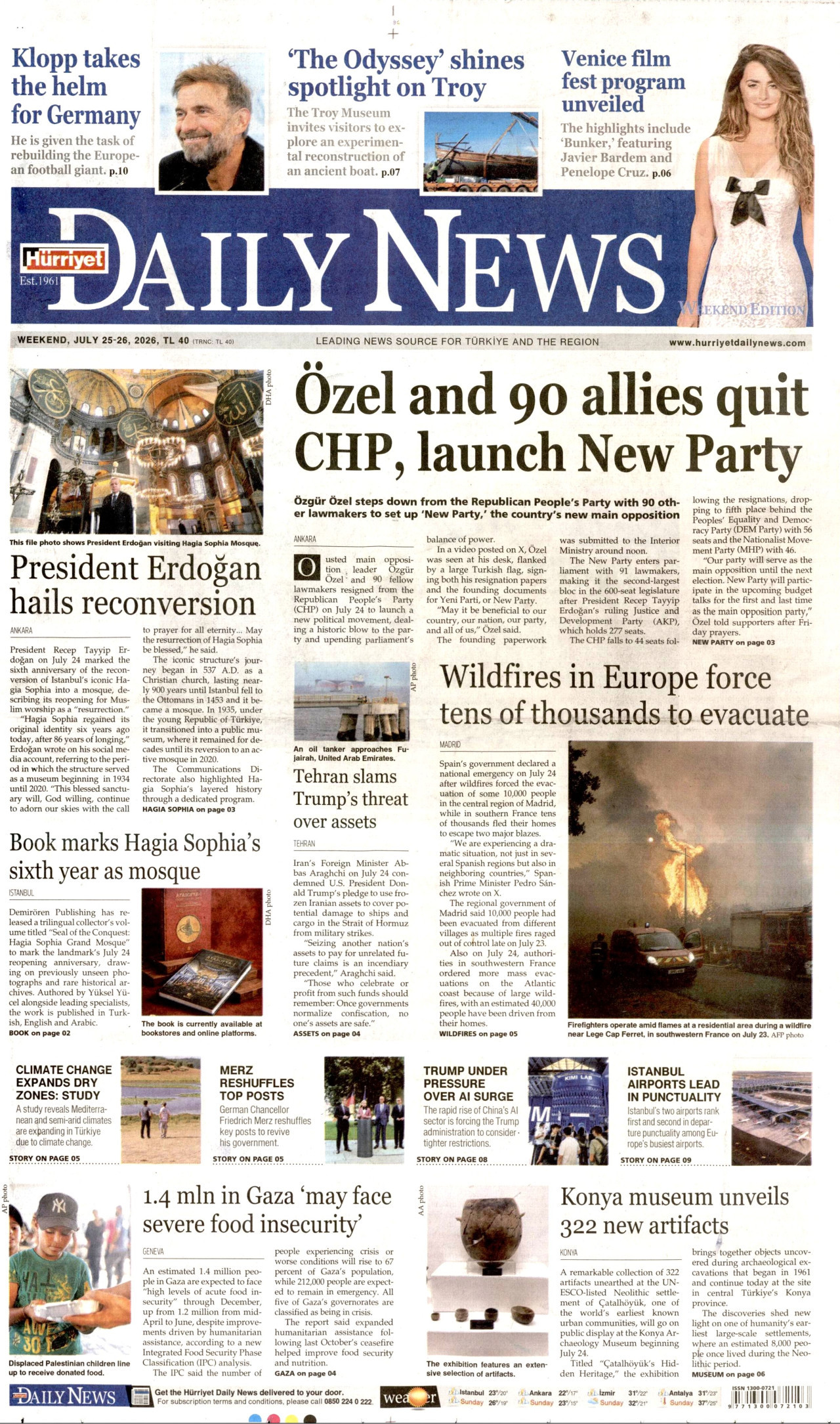 Hürriyet daily news