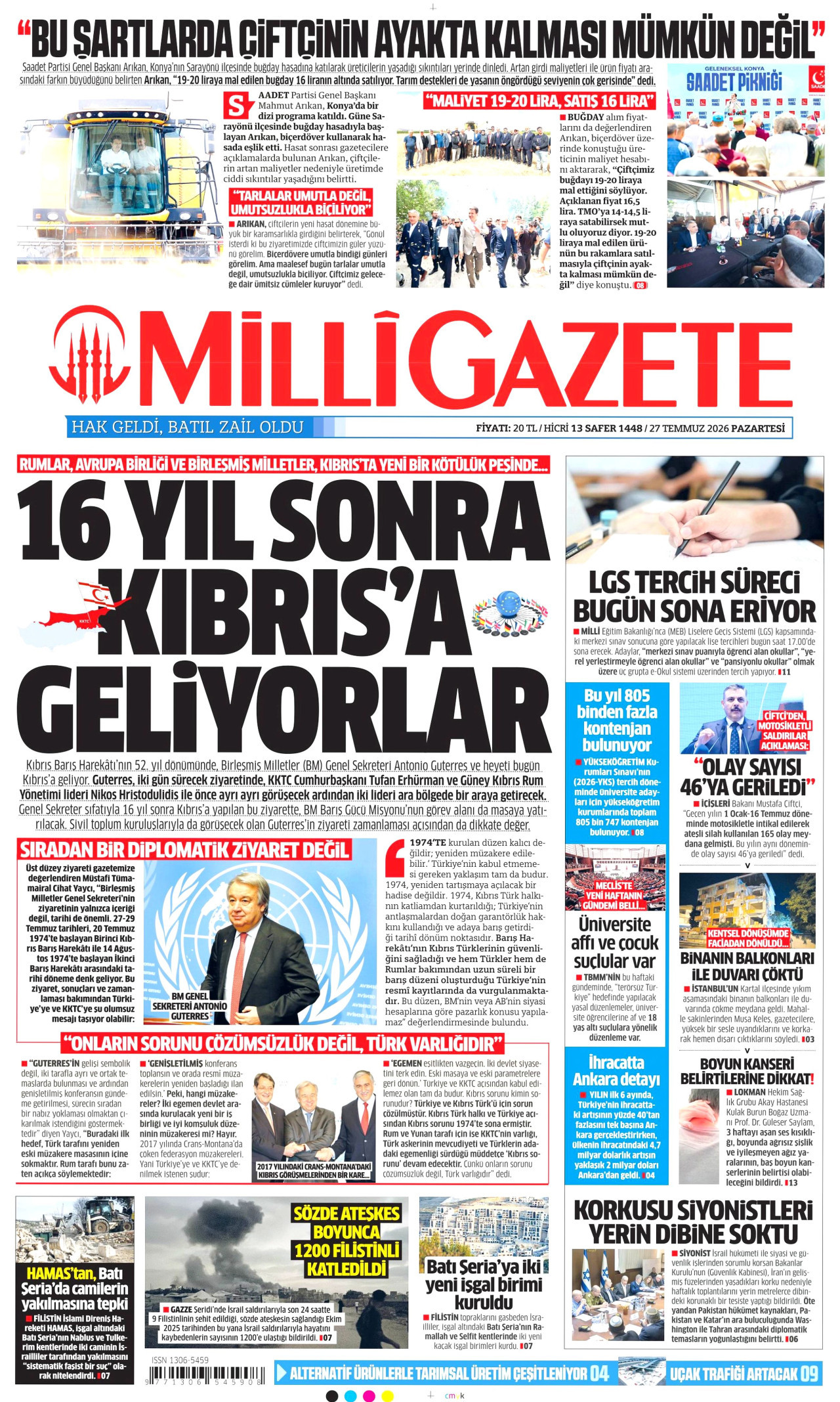 Mi̇lli̇ gazete
