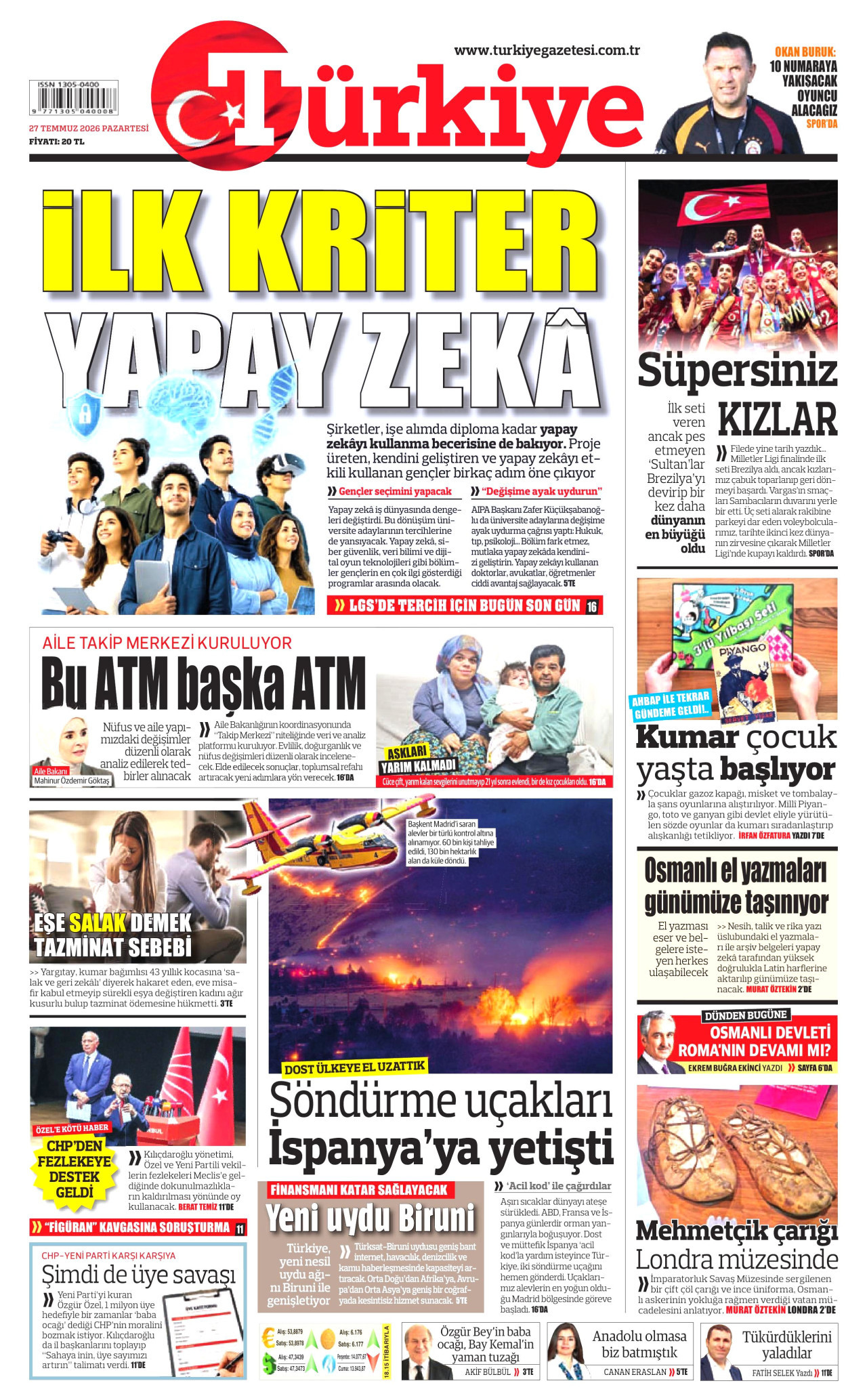 Türki̇ye gazetesi̇