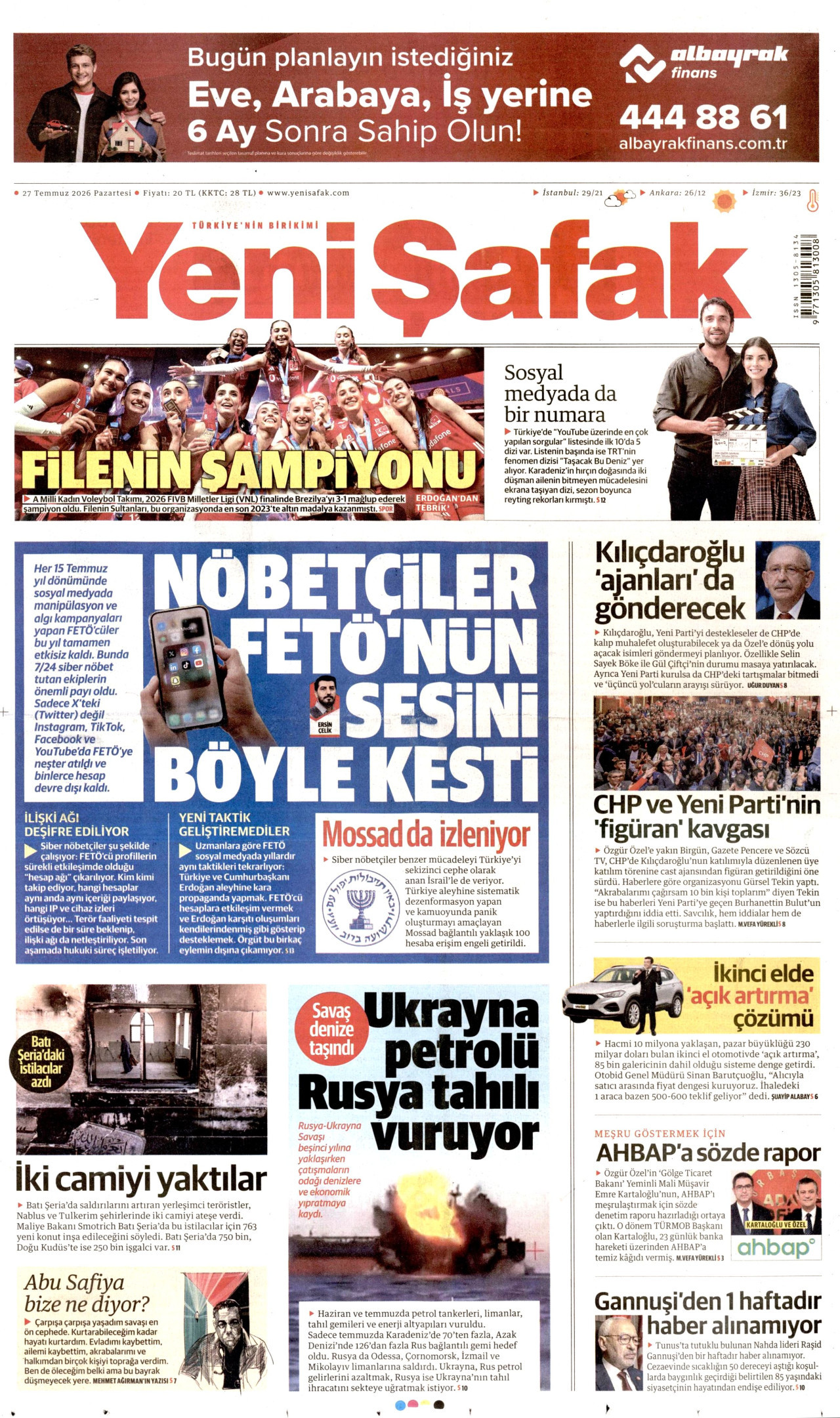 Yeni̇ şafak