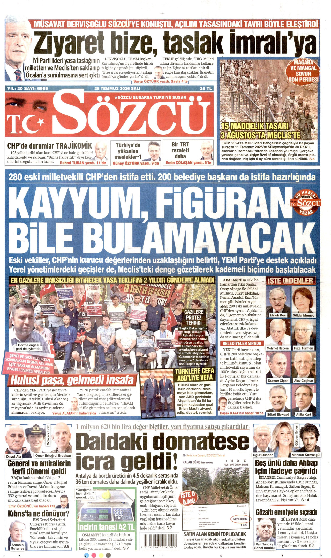 sozcu gazetesi