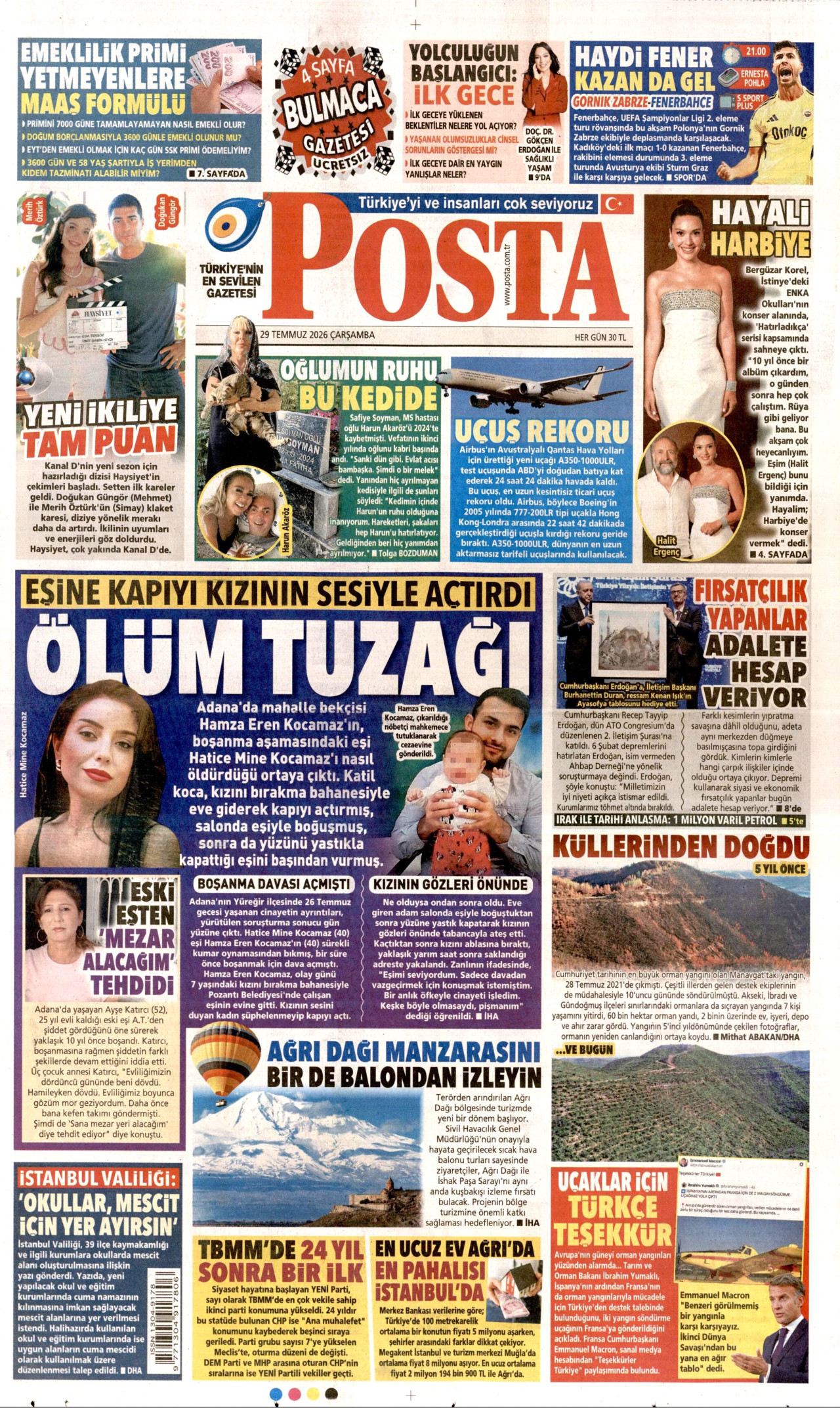 posta gazetesi