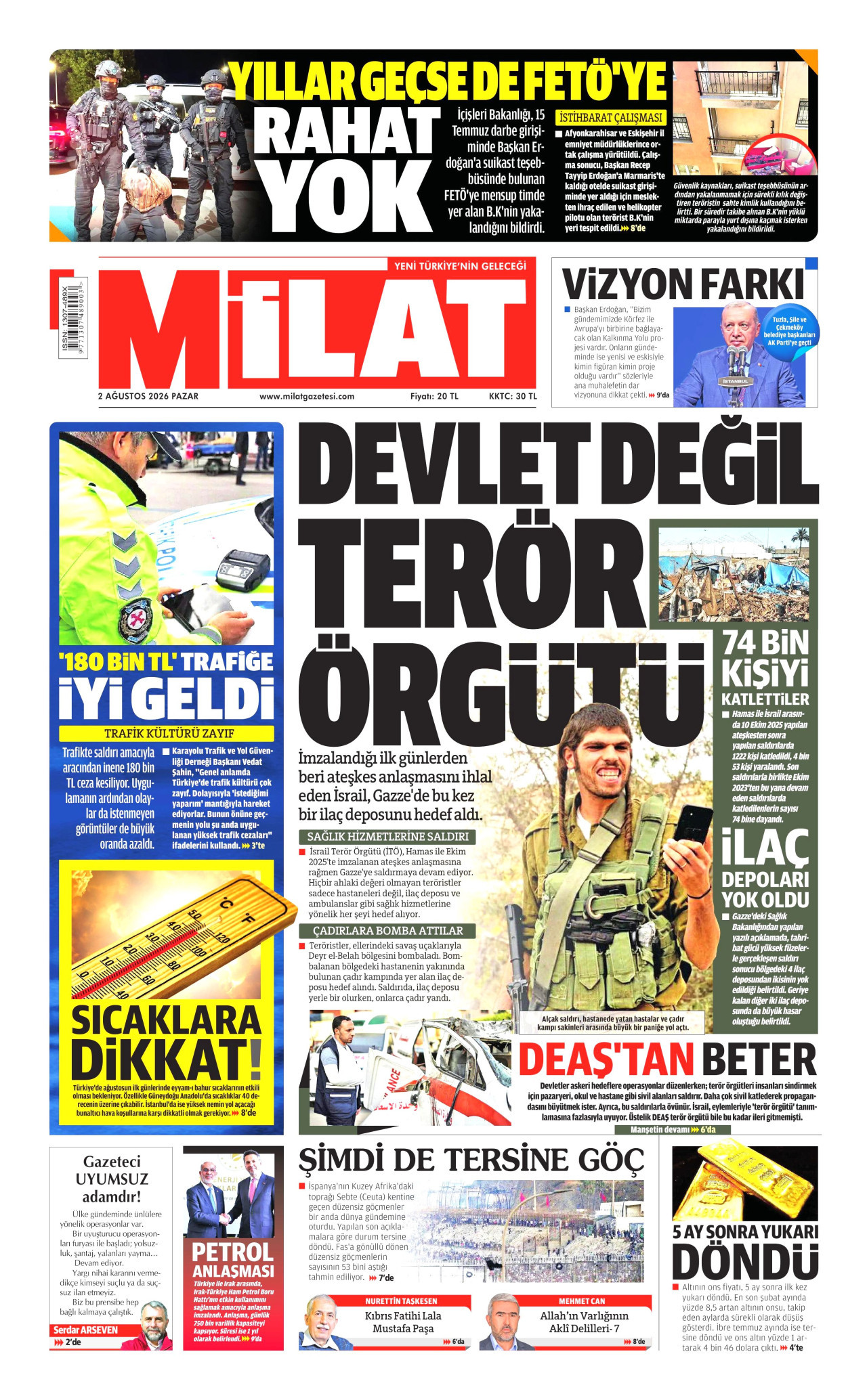 Milat Manşeti
