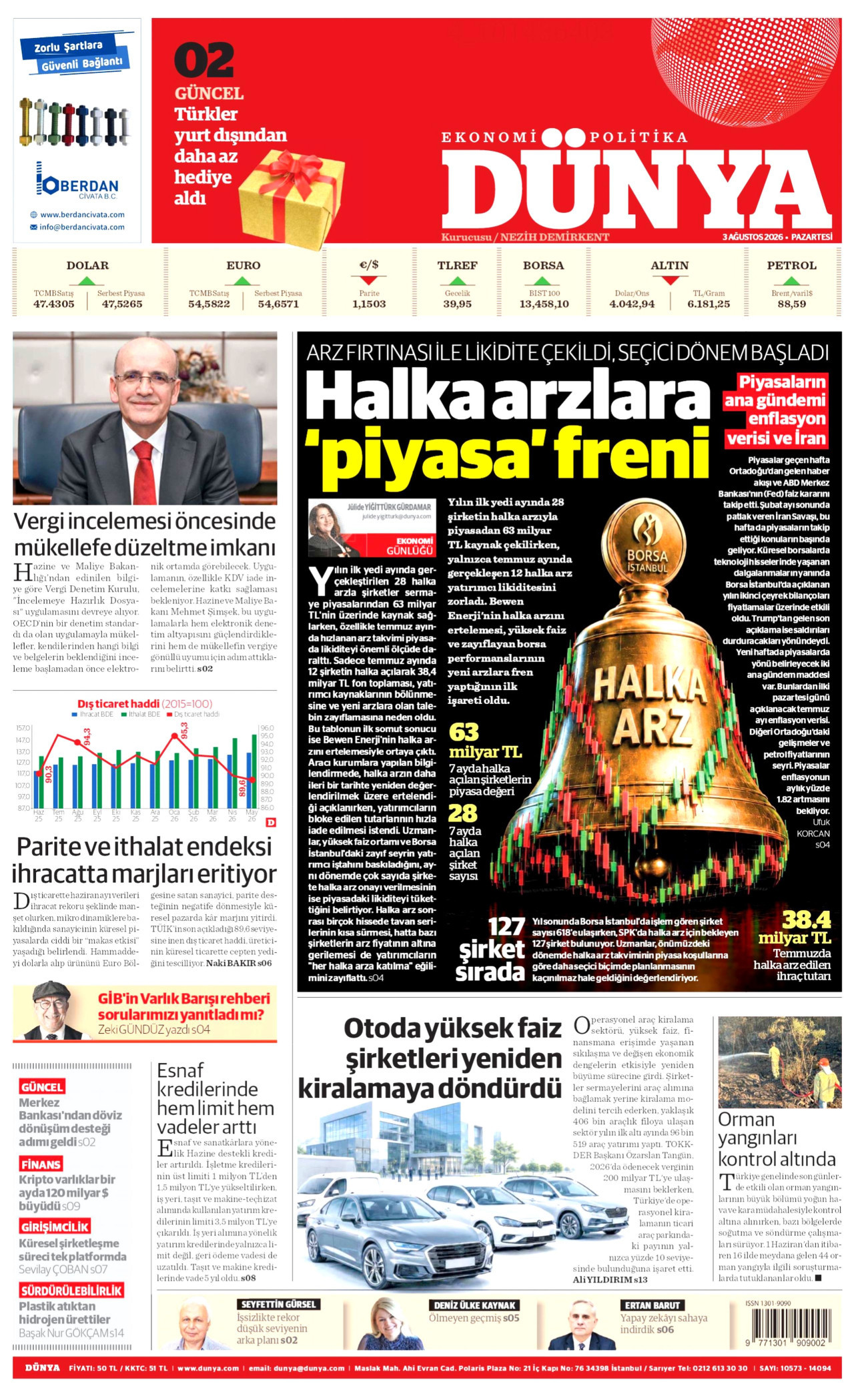 Dünya Manşeti