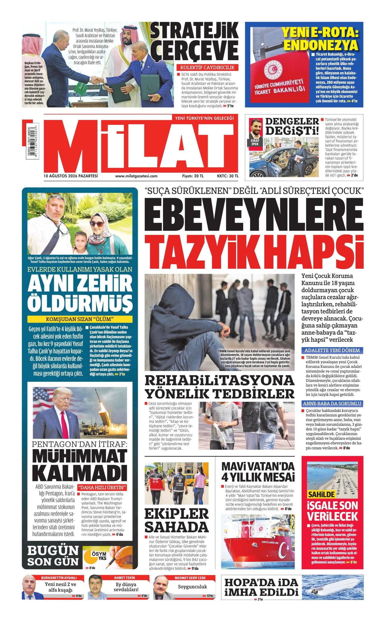 milat gazetesi