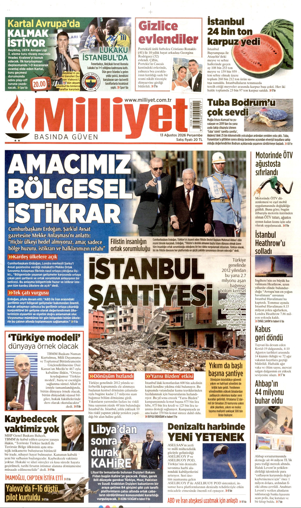 milliyet gazetesi