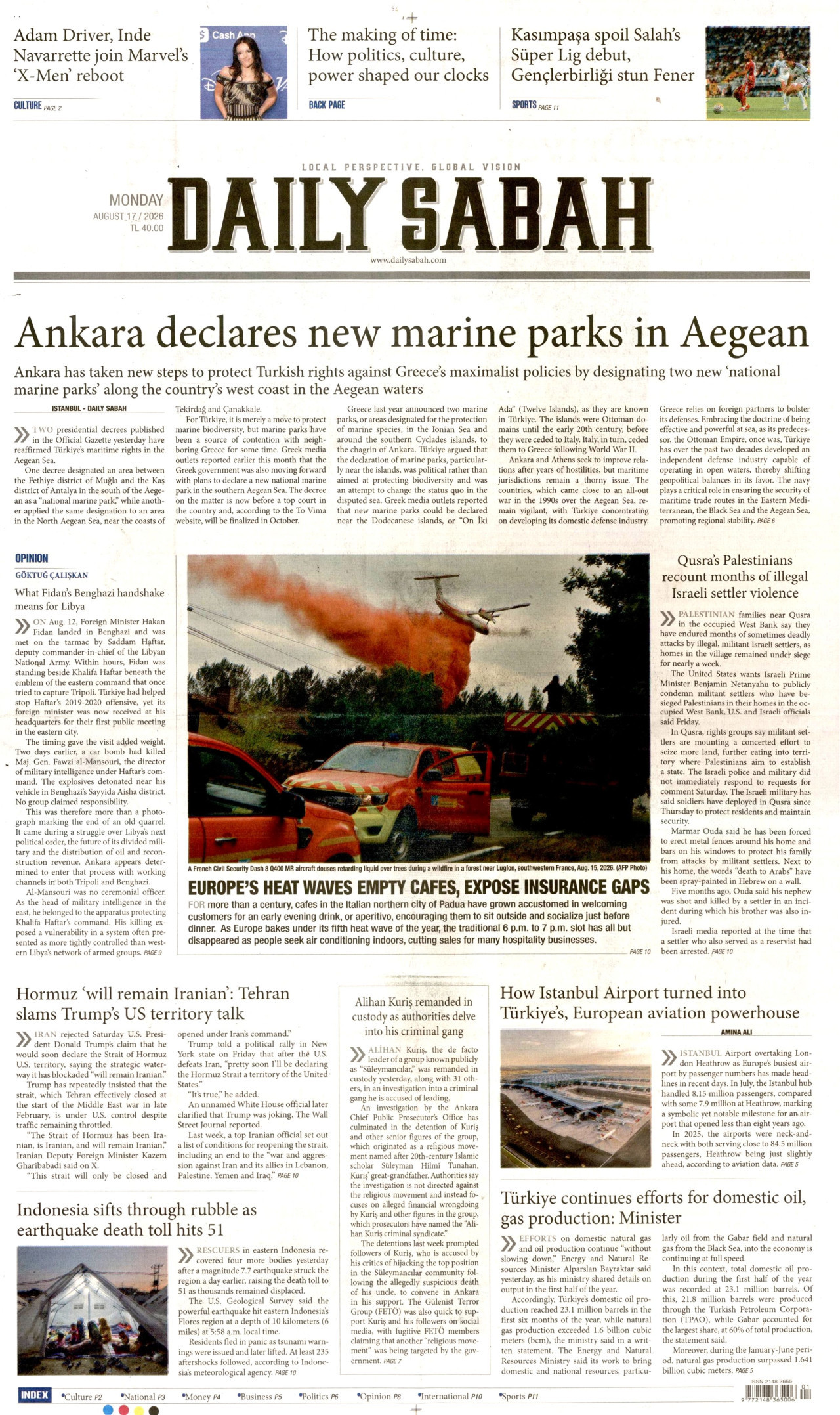 daily-sabah gazetesi