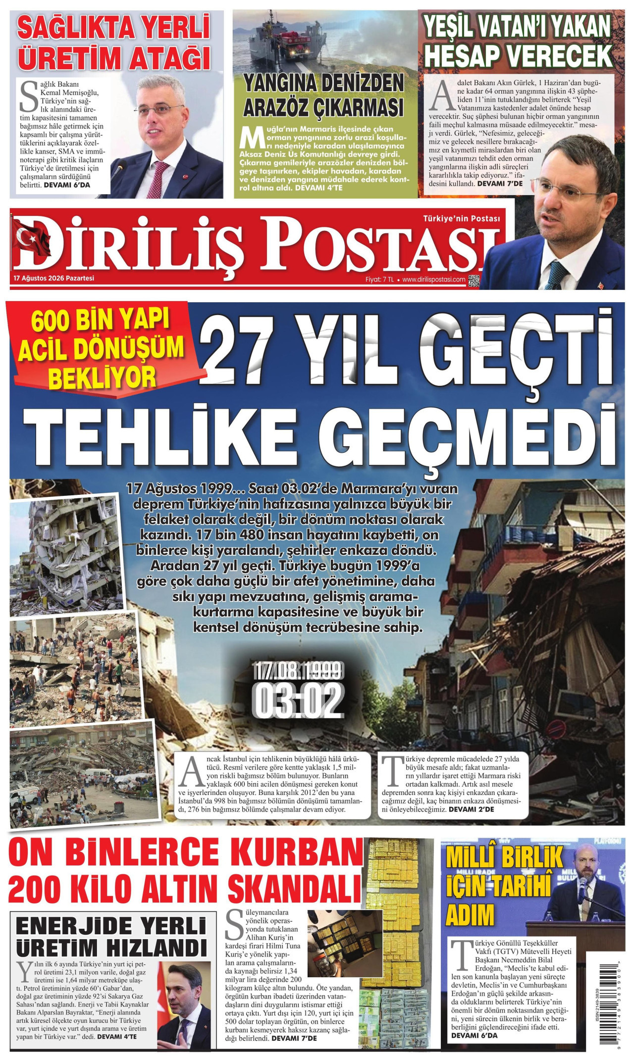 Di̇ri̇li̇ş postasi