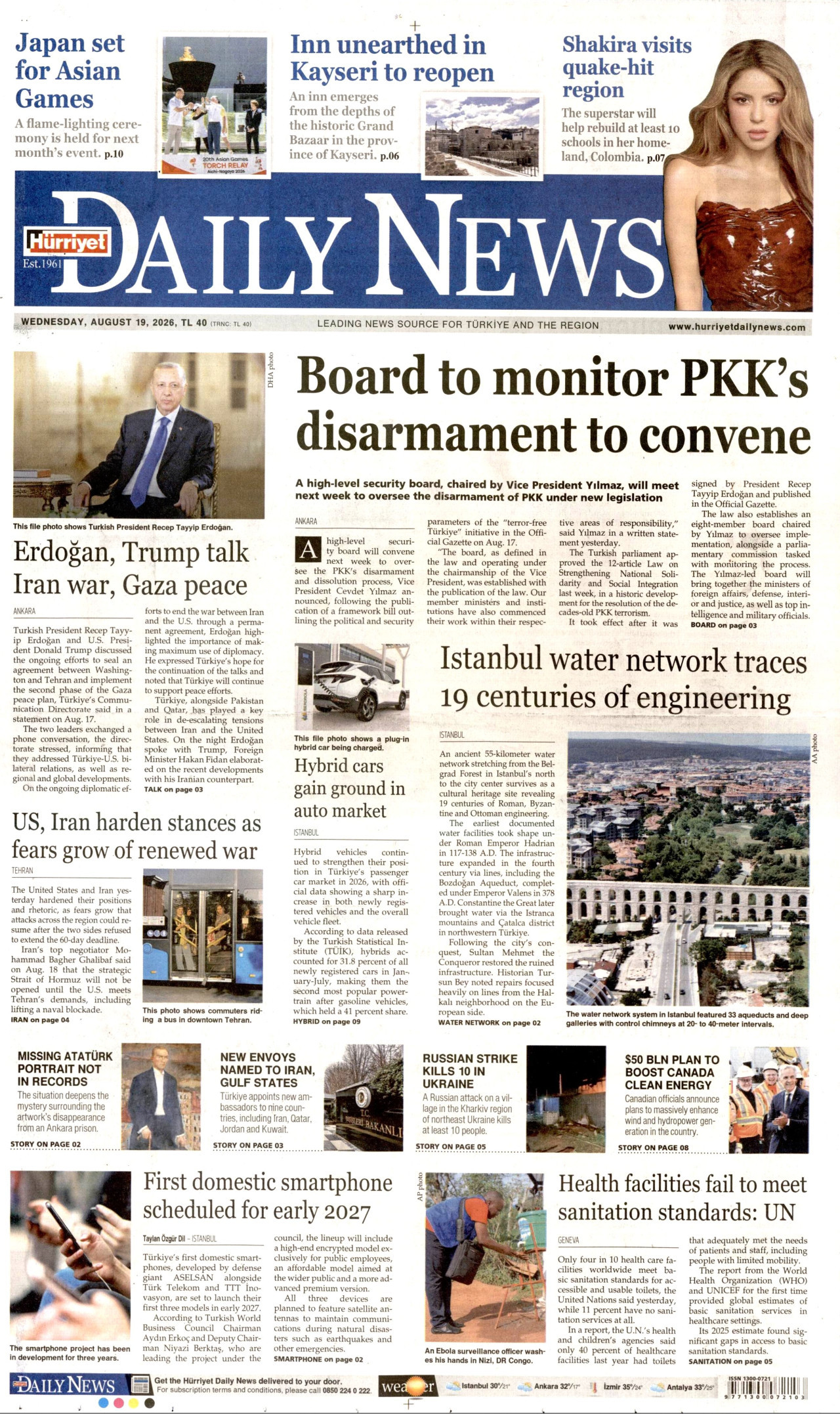 Hürriyet daily news