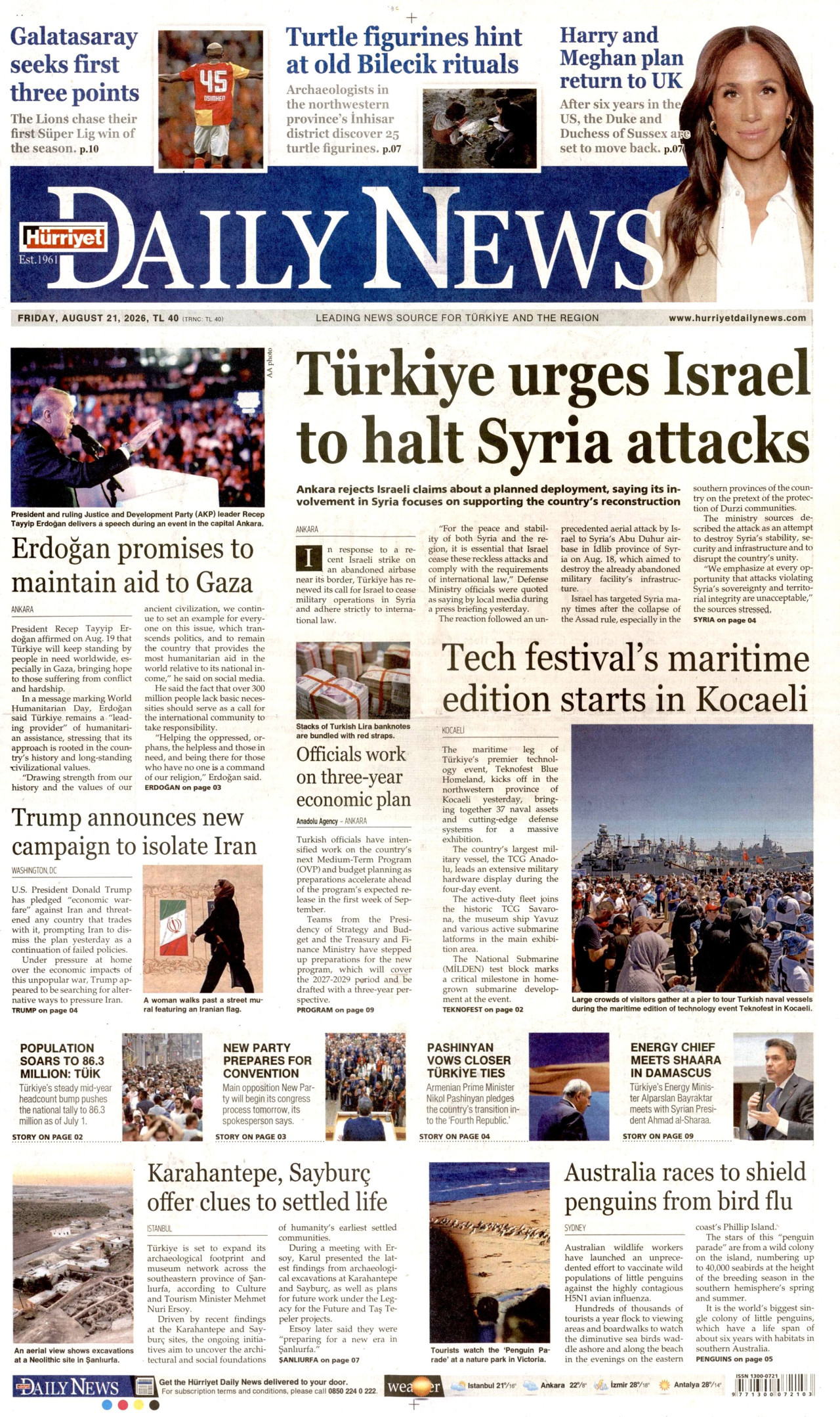 Hürri̇yet dai̇ly news