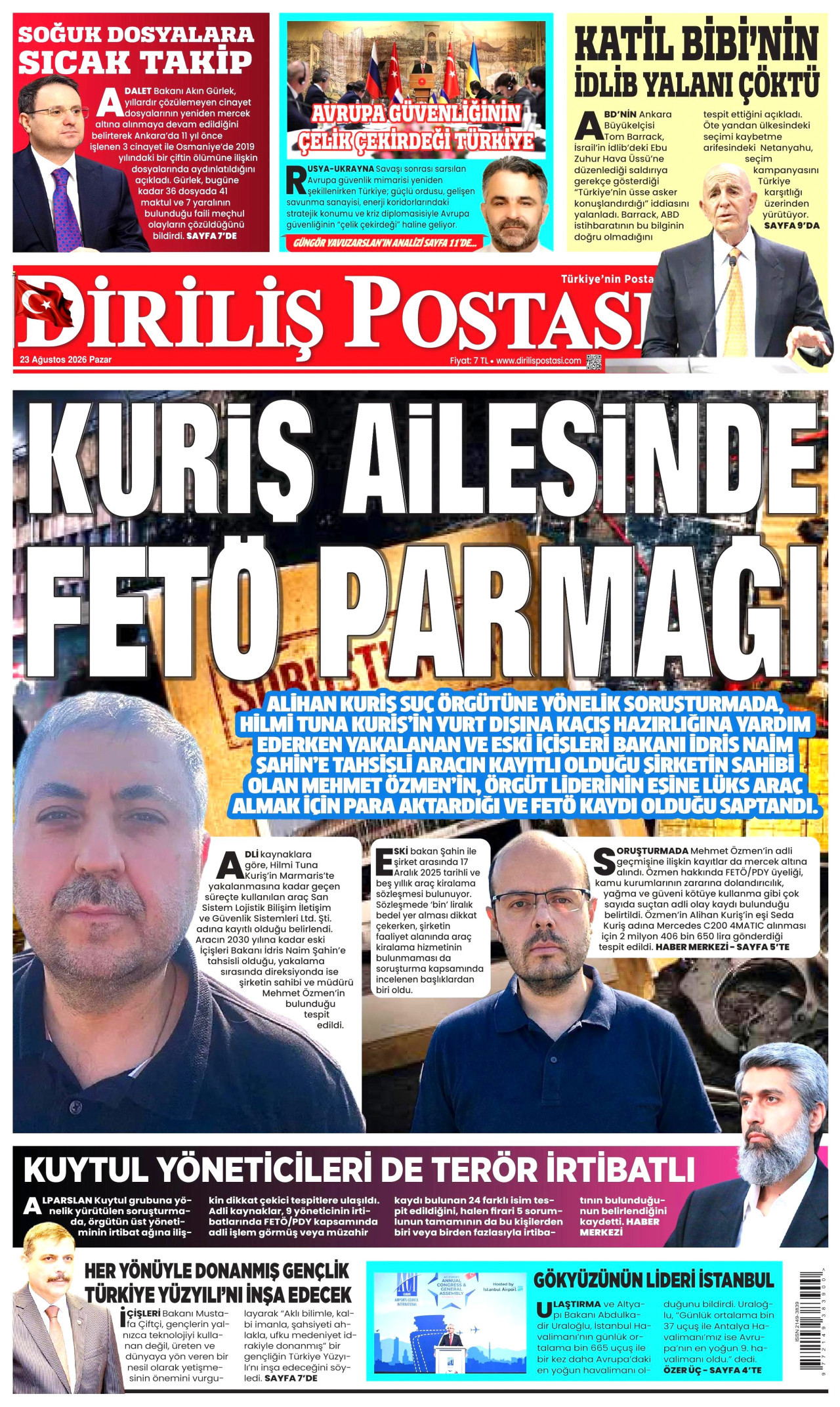 Posta Manşeti