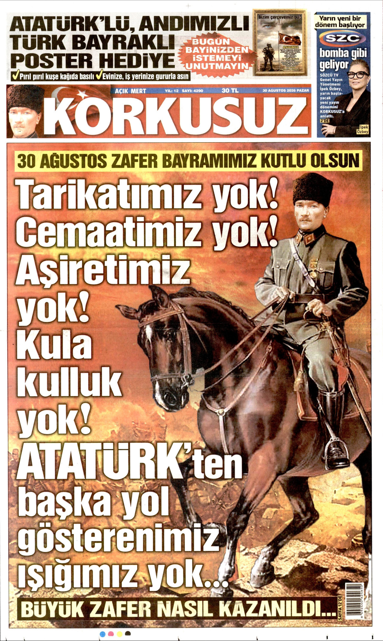 korkusuz gazetesi
