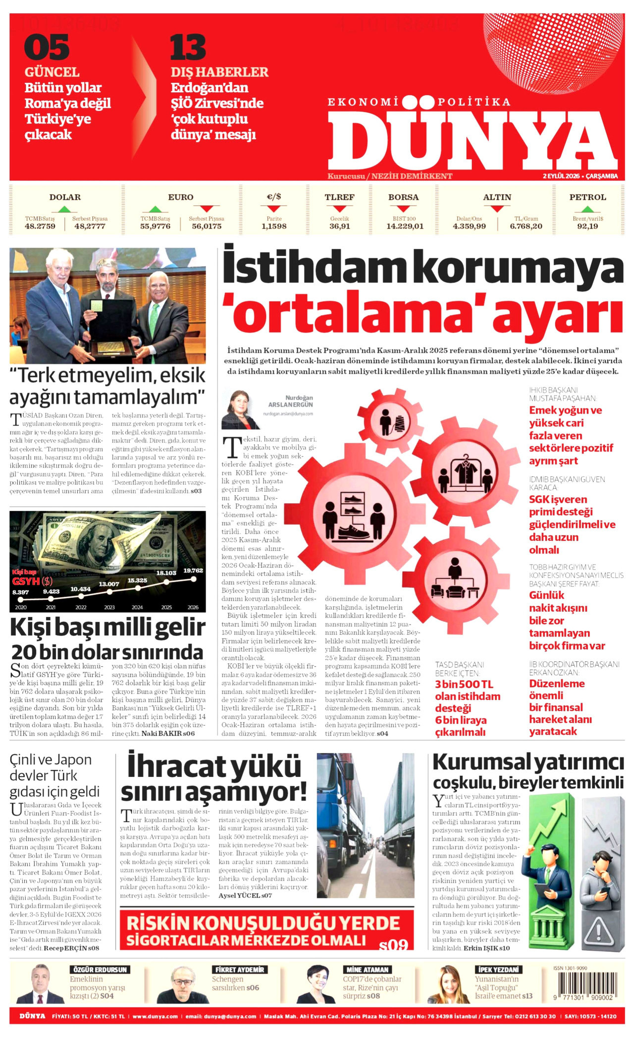Dünya Manşeti