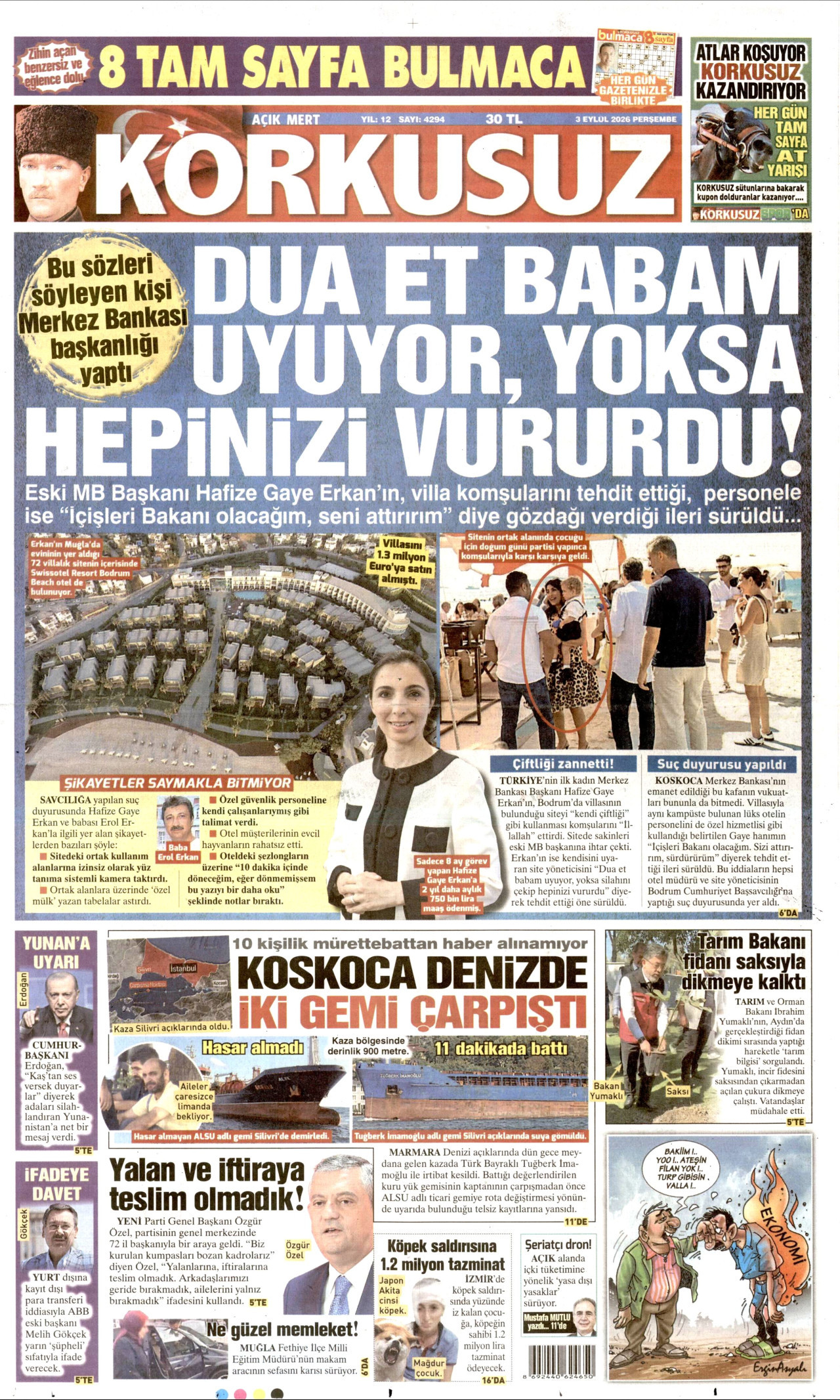 korkusuz gazetesi