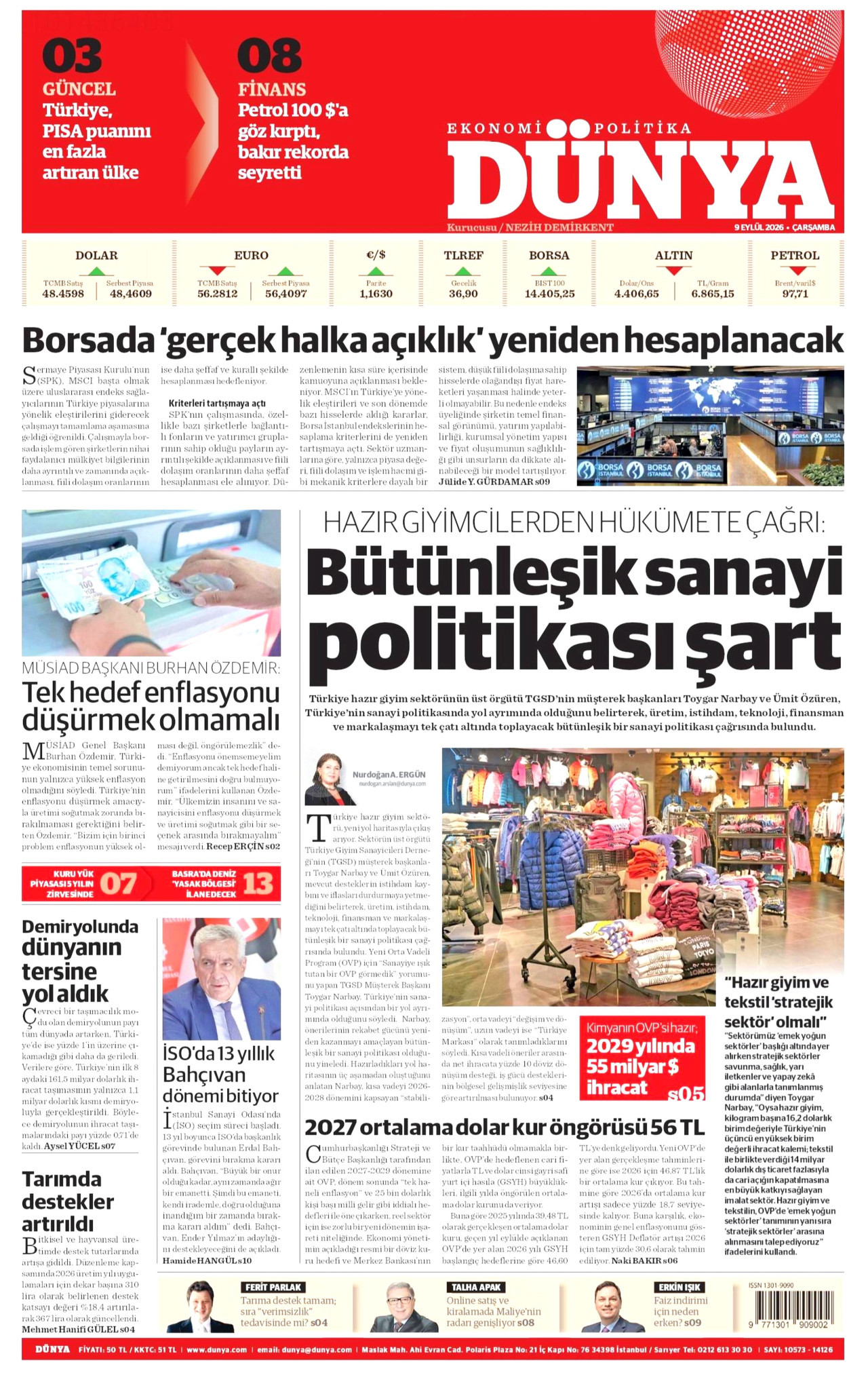 Dünya Manşeti