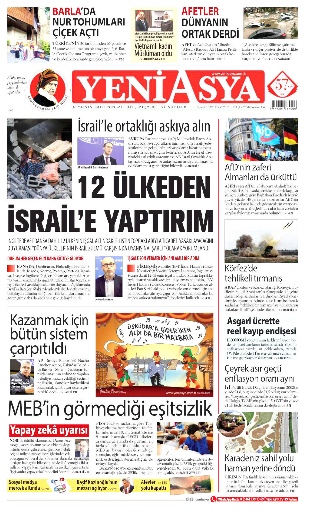 yeni-asya gazetesi