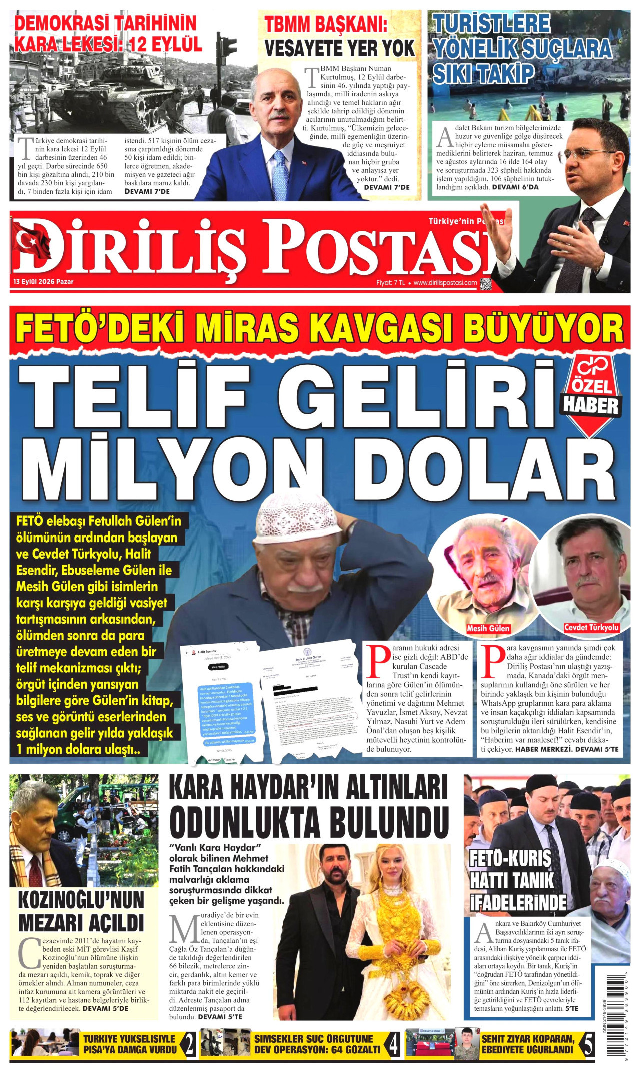 Di̇ri̇li̇ş postasi