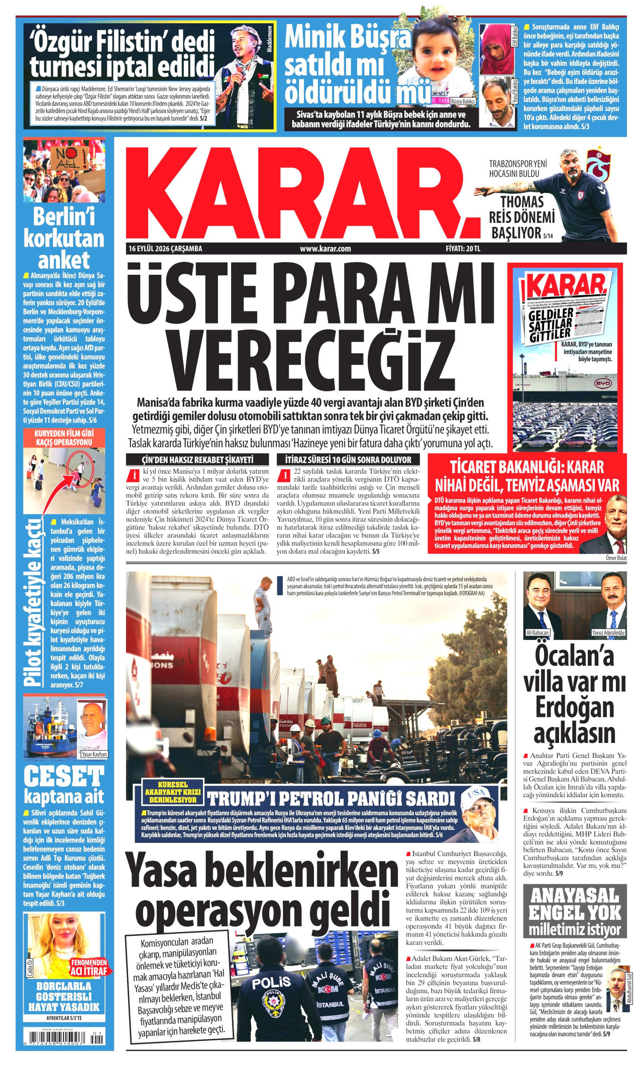 Karar Manşeti