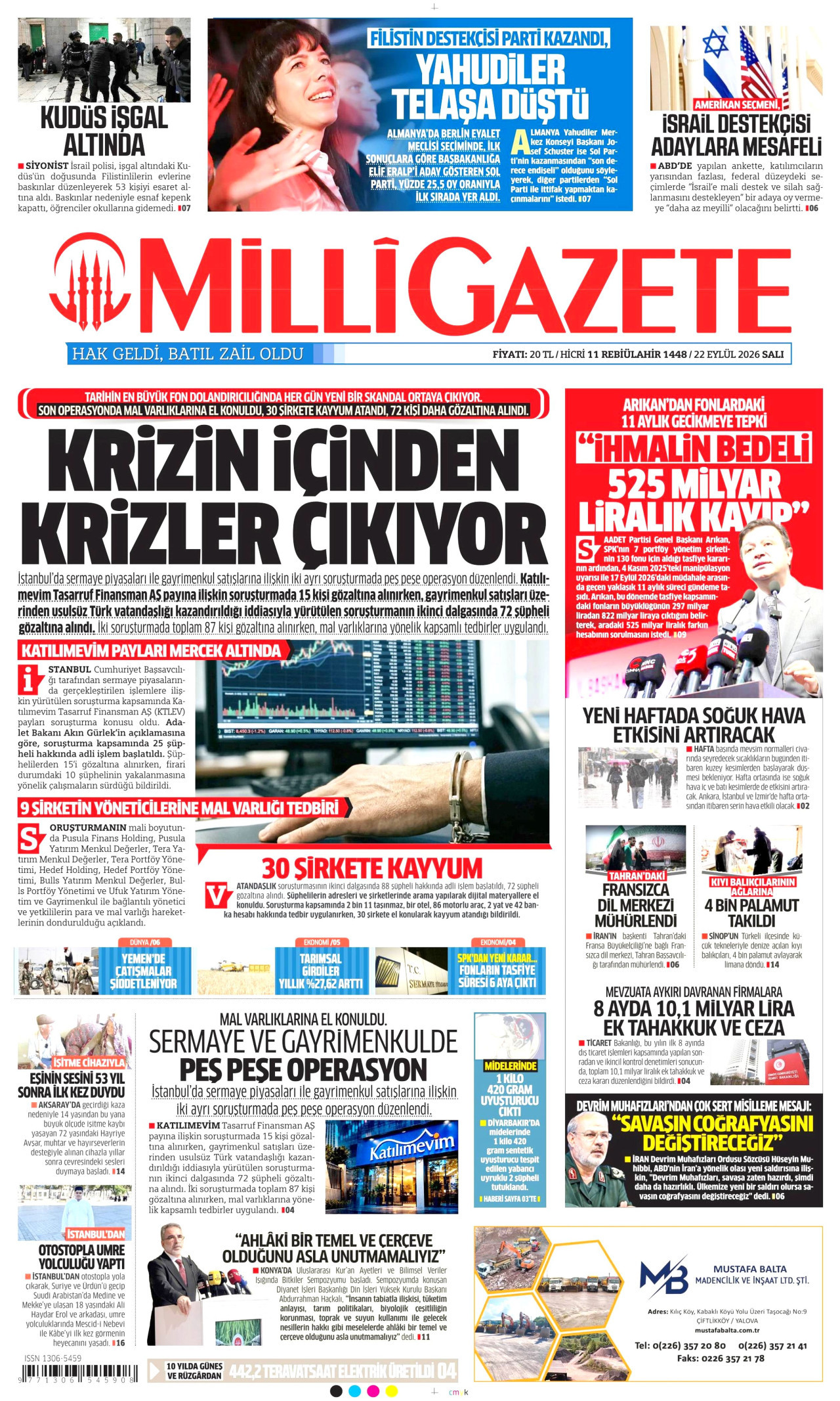 Mi̇lli̇ gazete