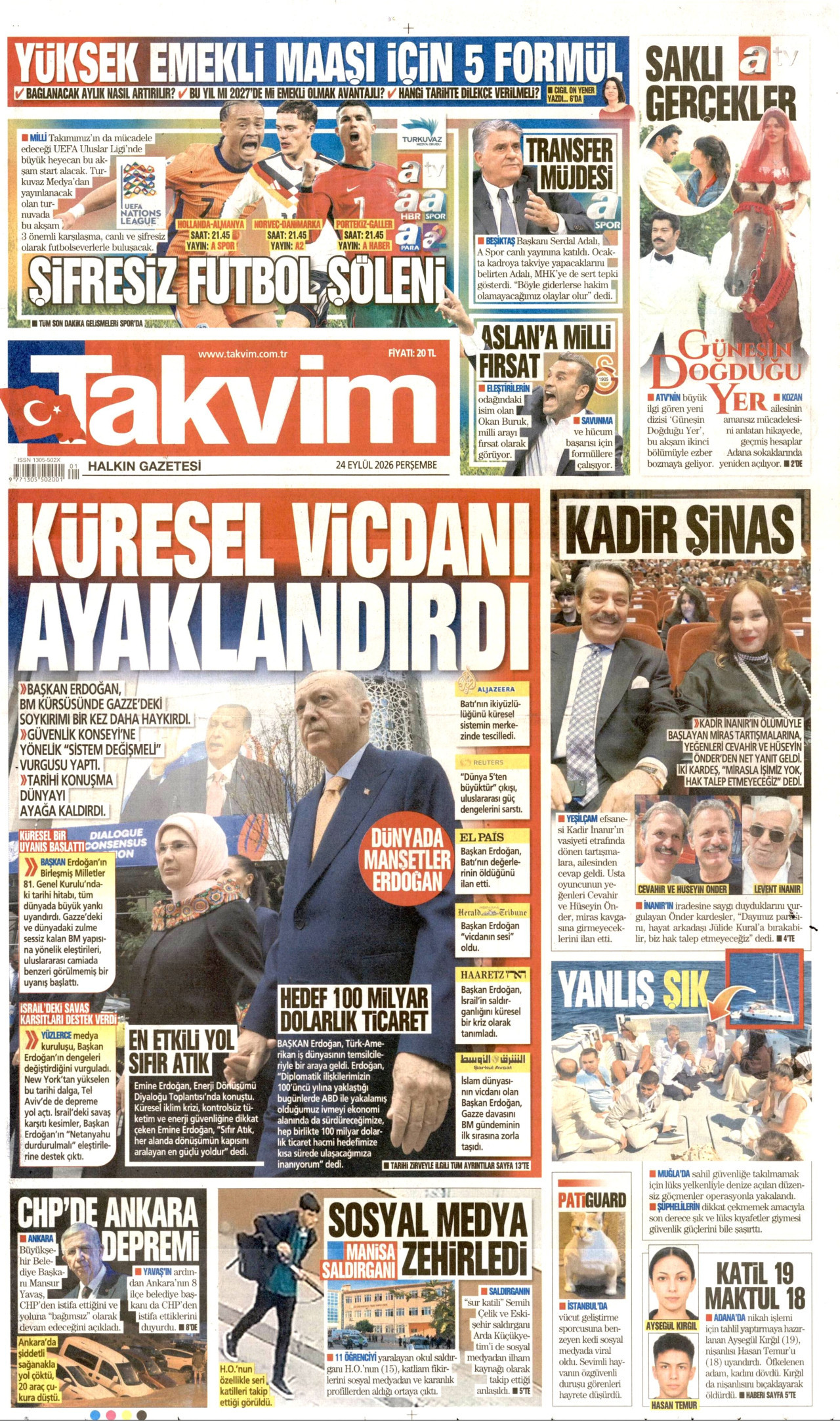 takvim gazetesi
