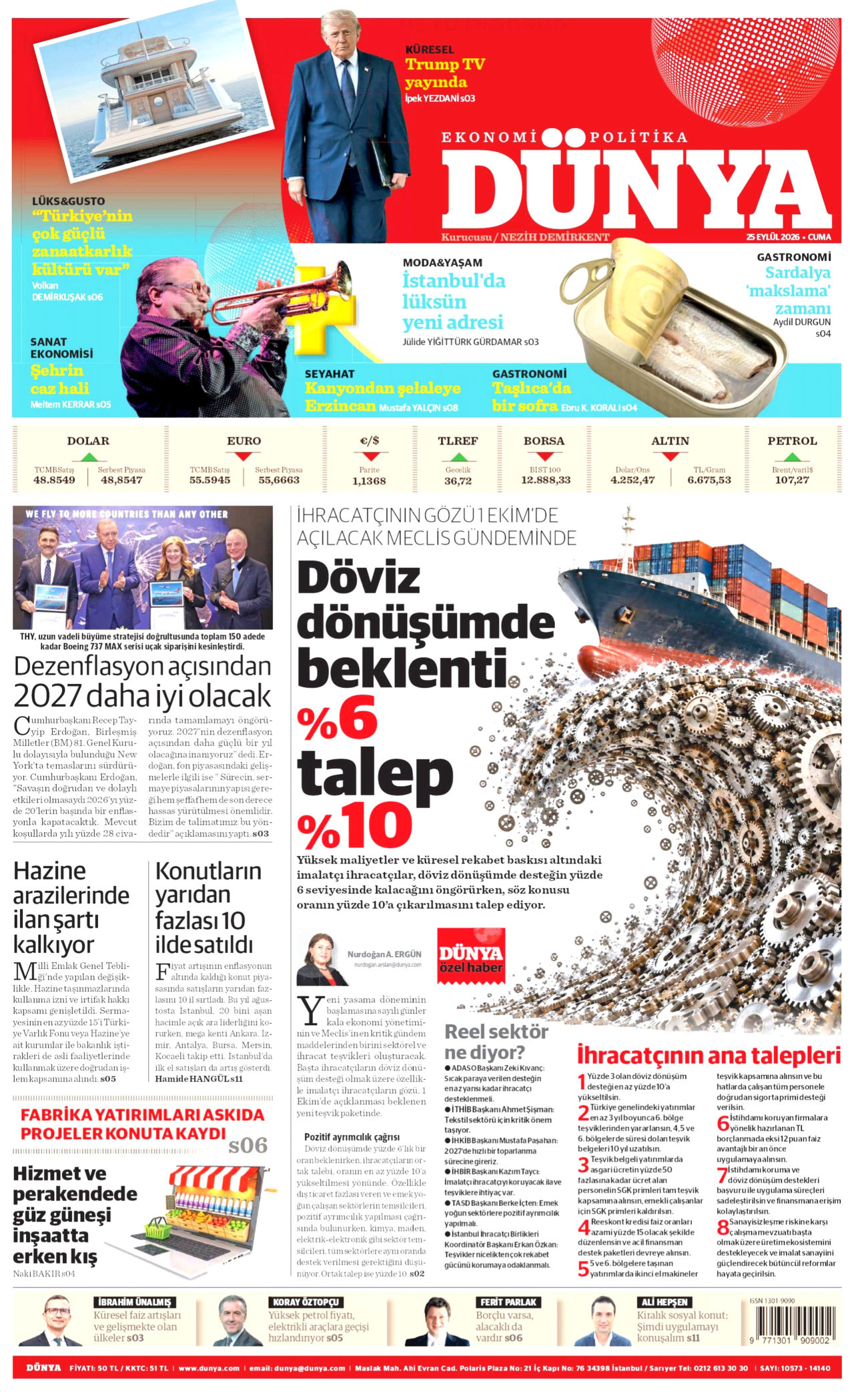 dunya gazetesi