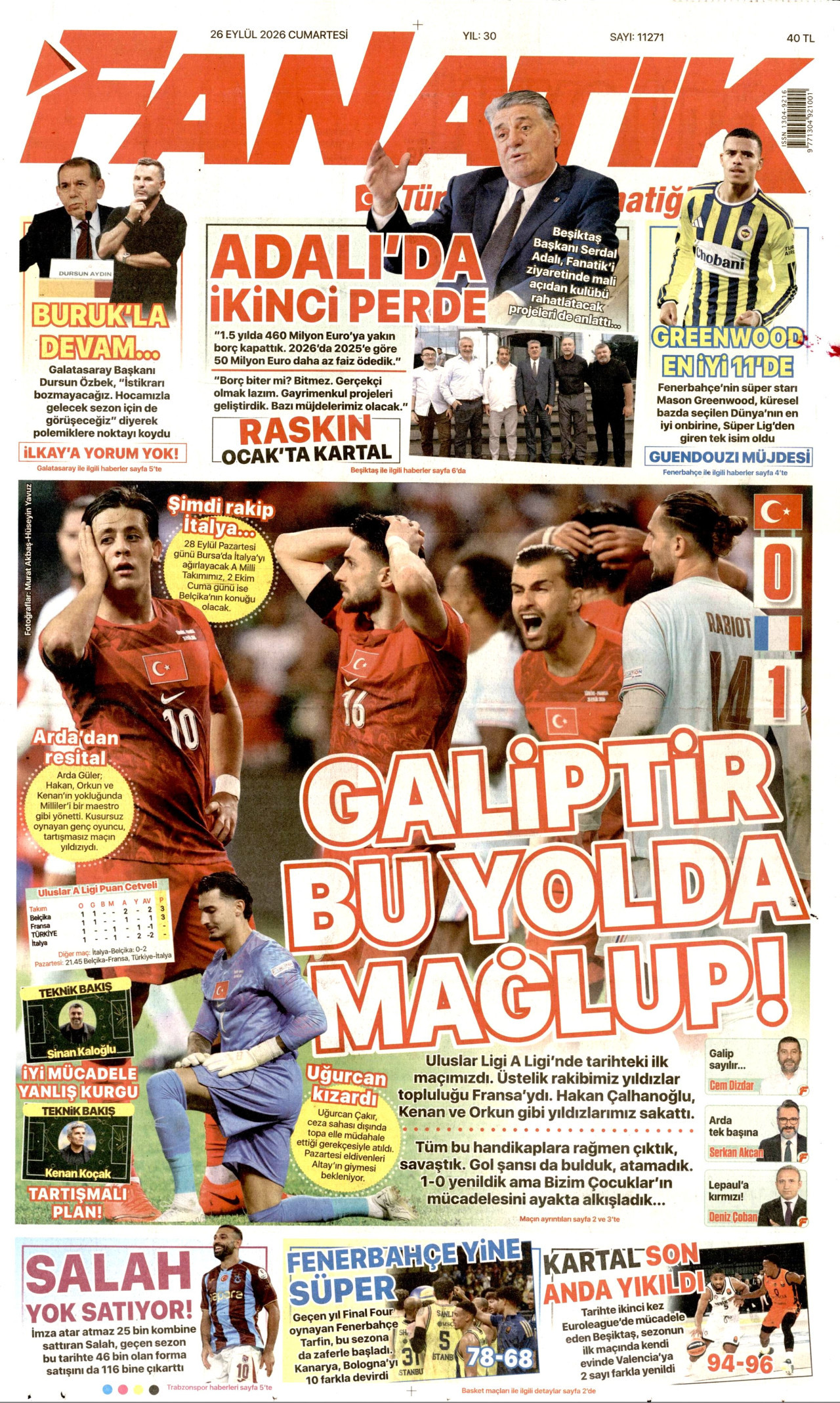 fanatik gazetesi