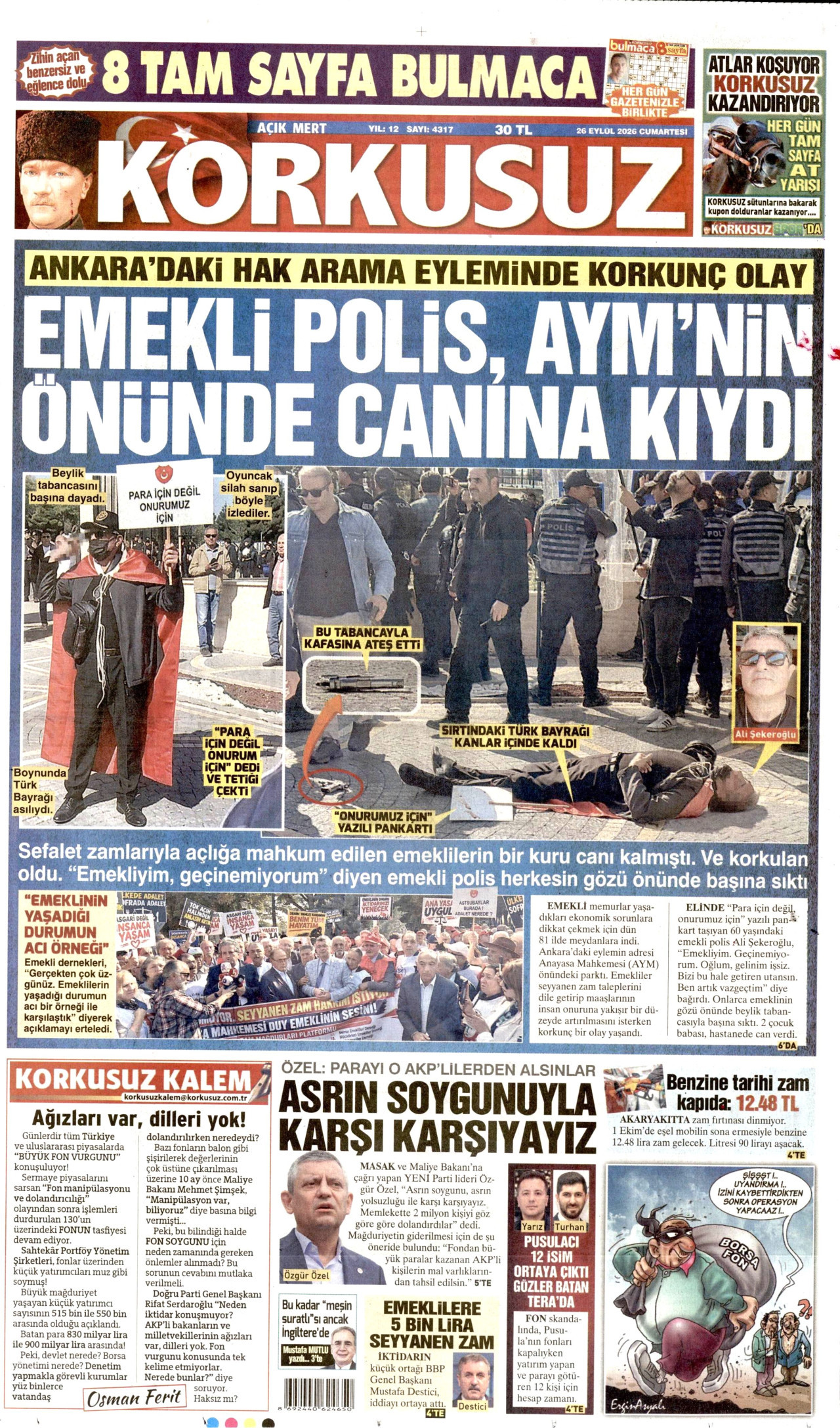 korkusuz gazetesi