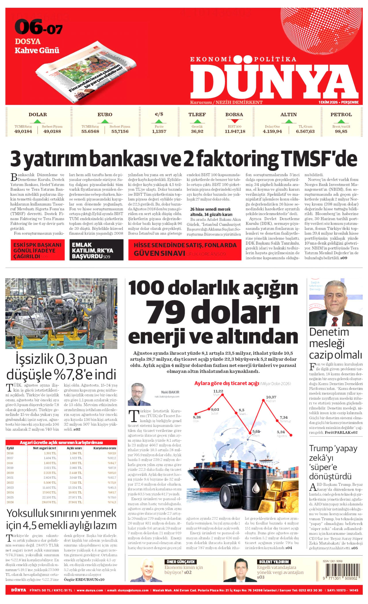 dunya gazetesi