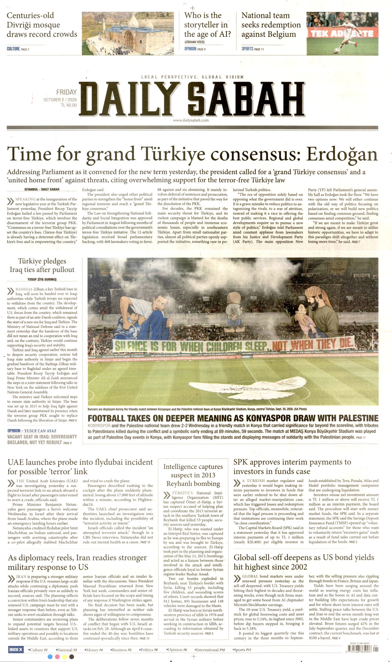 daily-sabah gazetesi