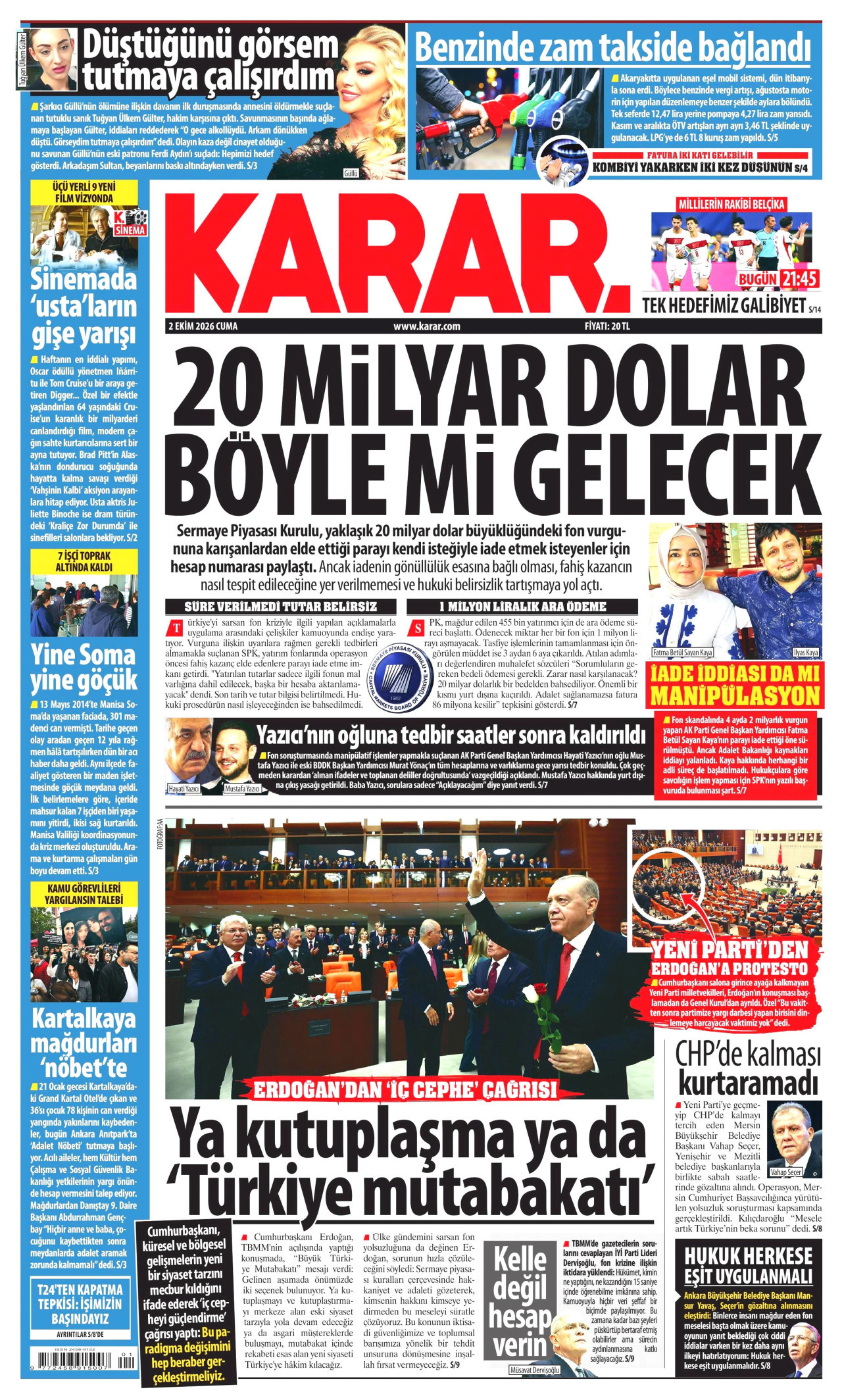 karar gazetesi