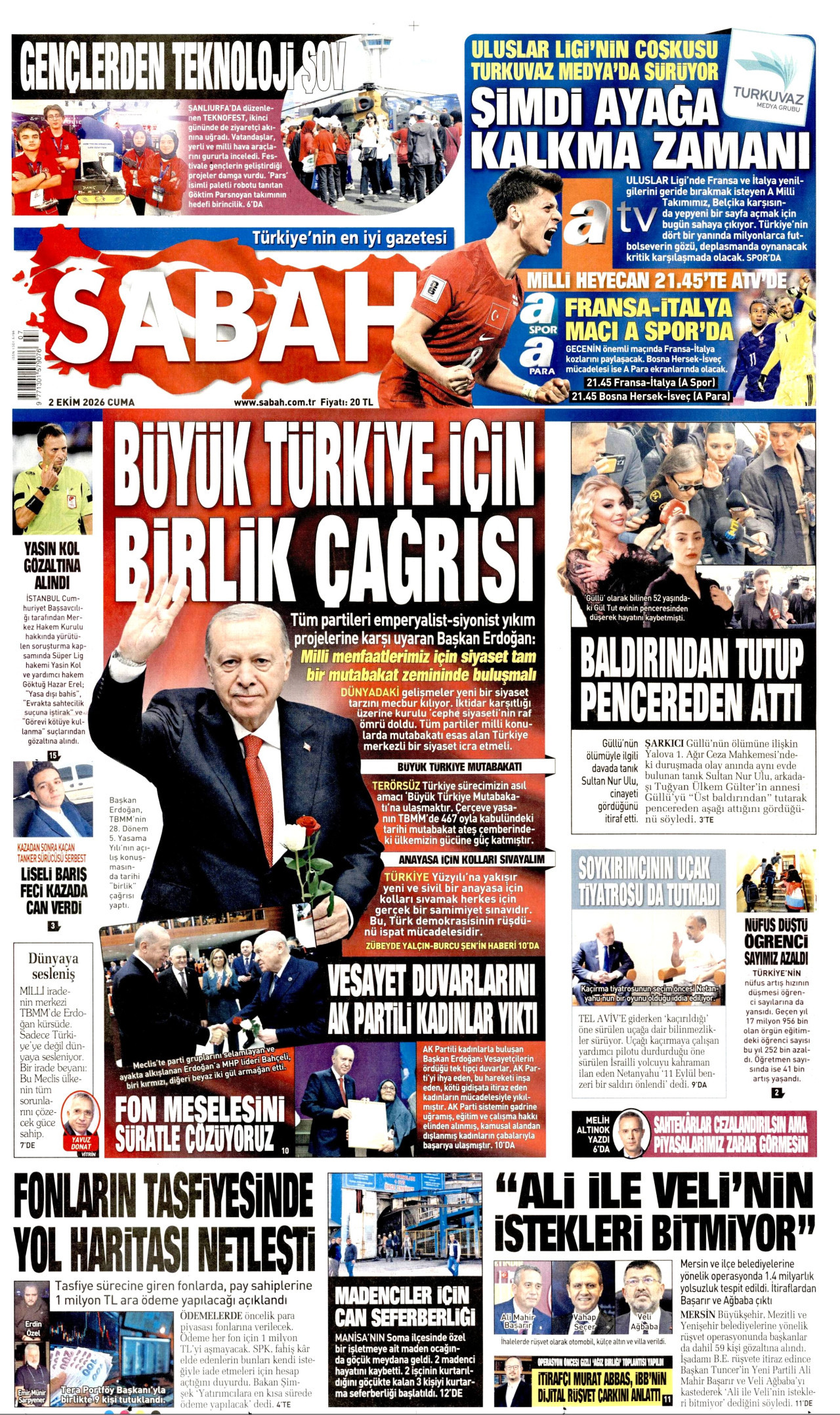 sabah gazetesi