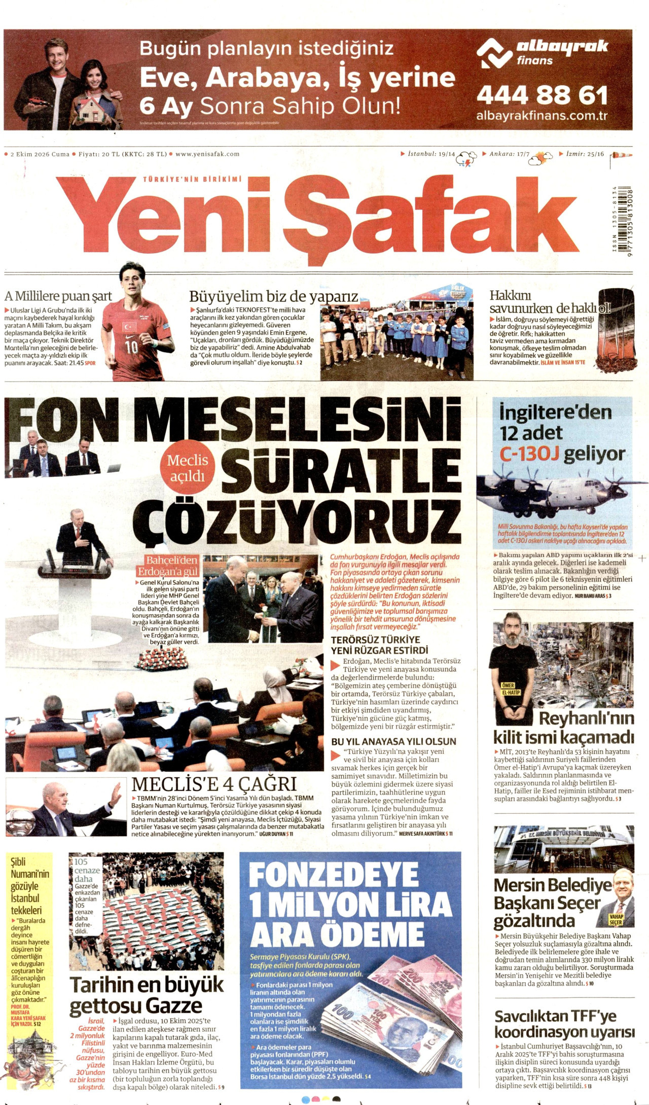 yeni-safak gazetesi
