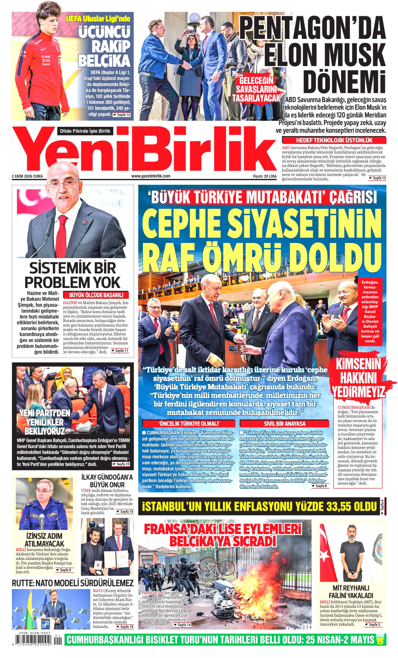 yenibirlik gazetesi