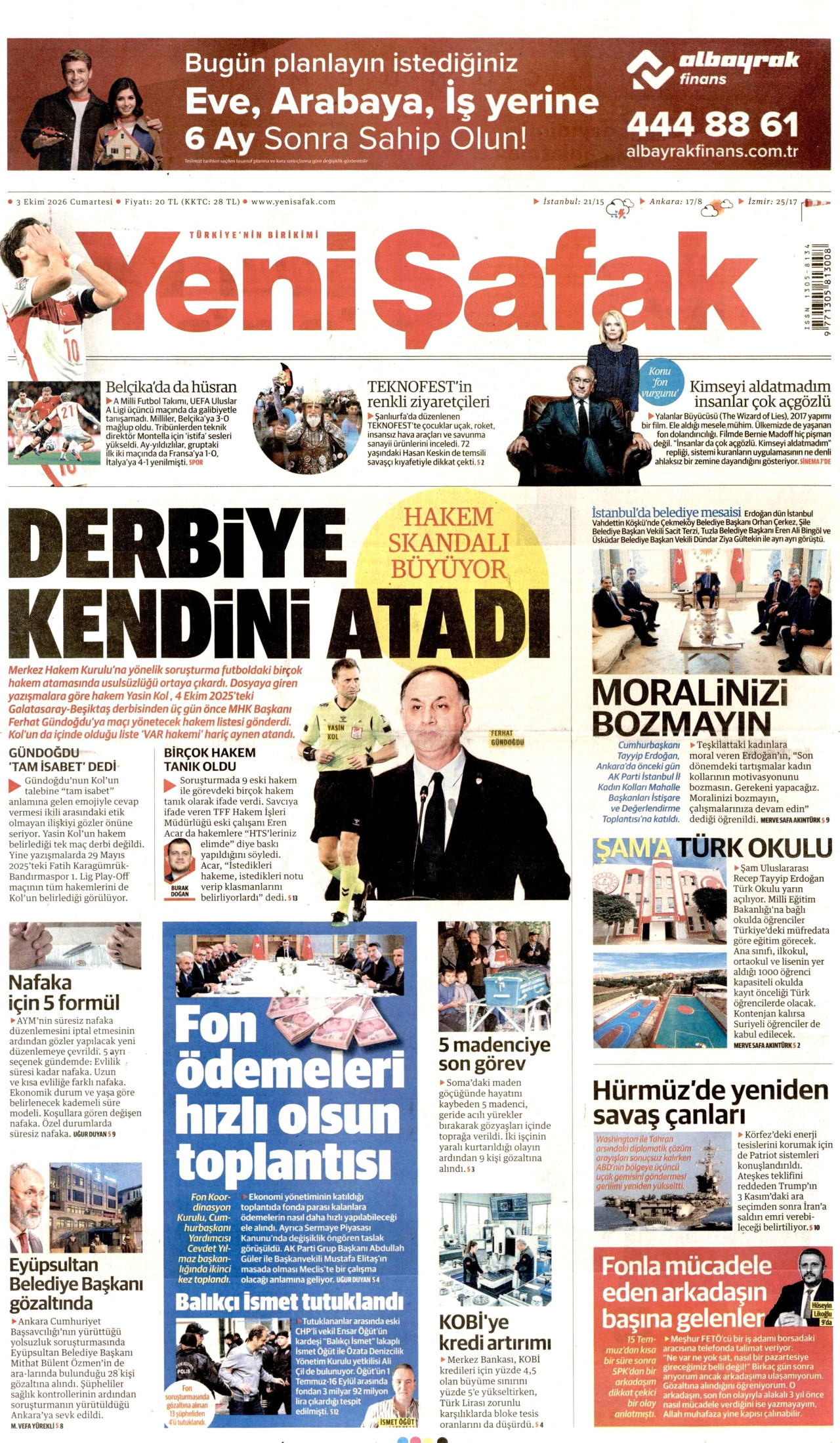 yeni-safak gazetesi