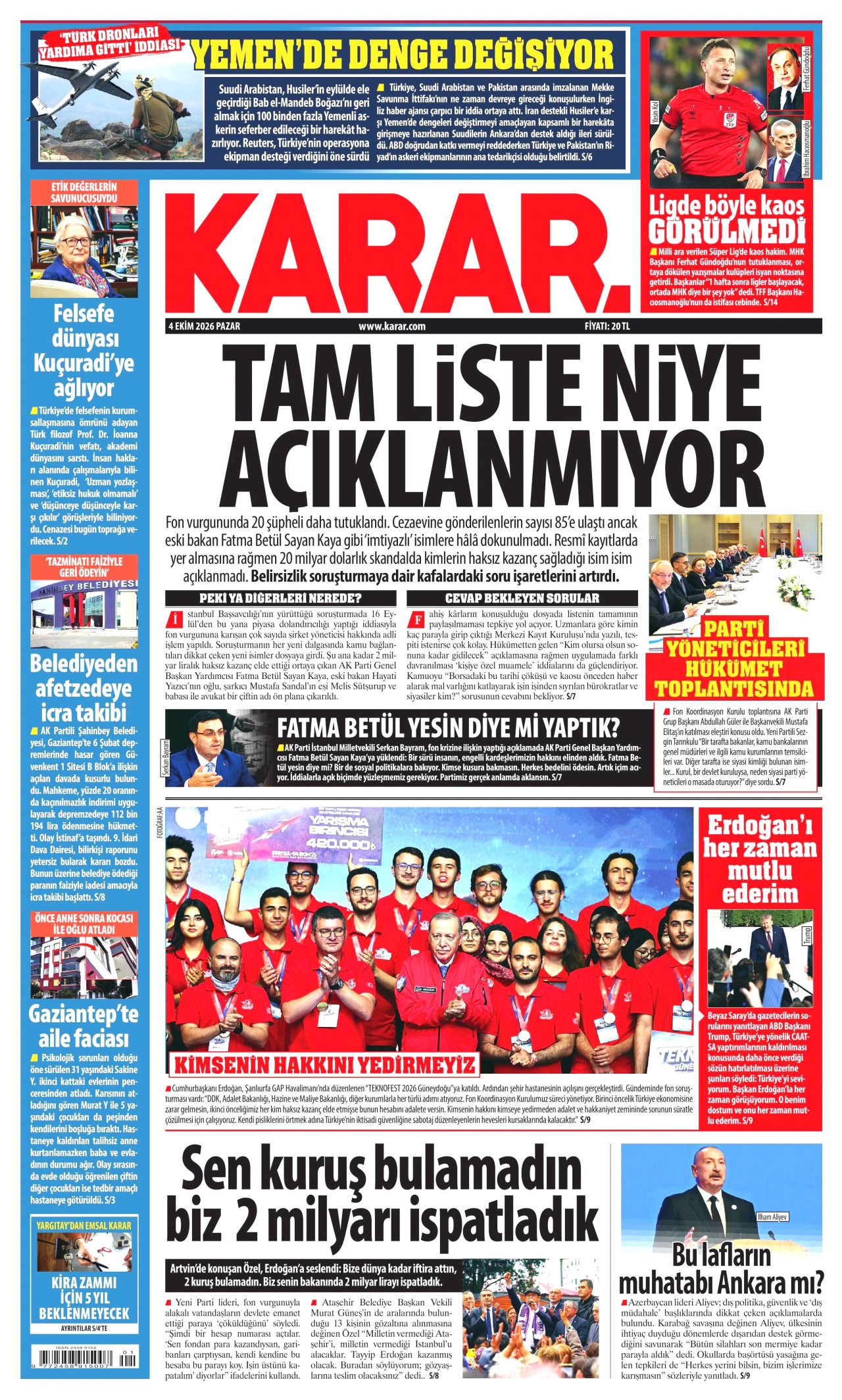 karar gazetesi